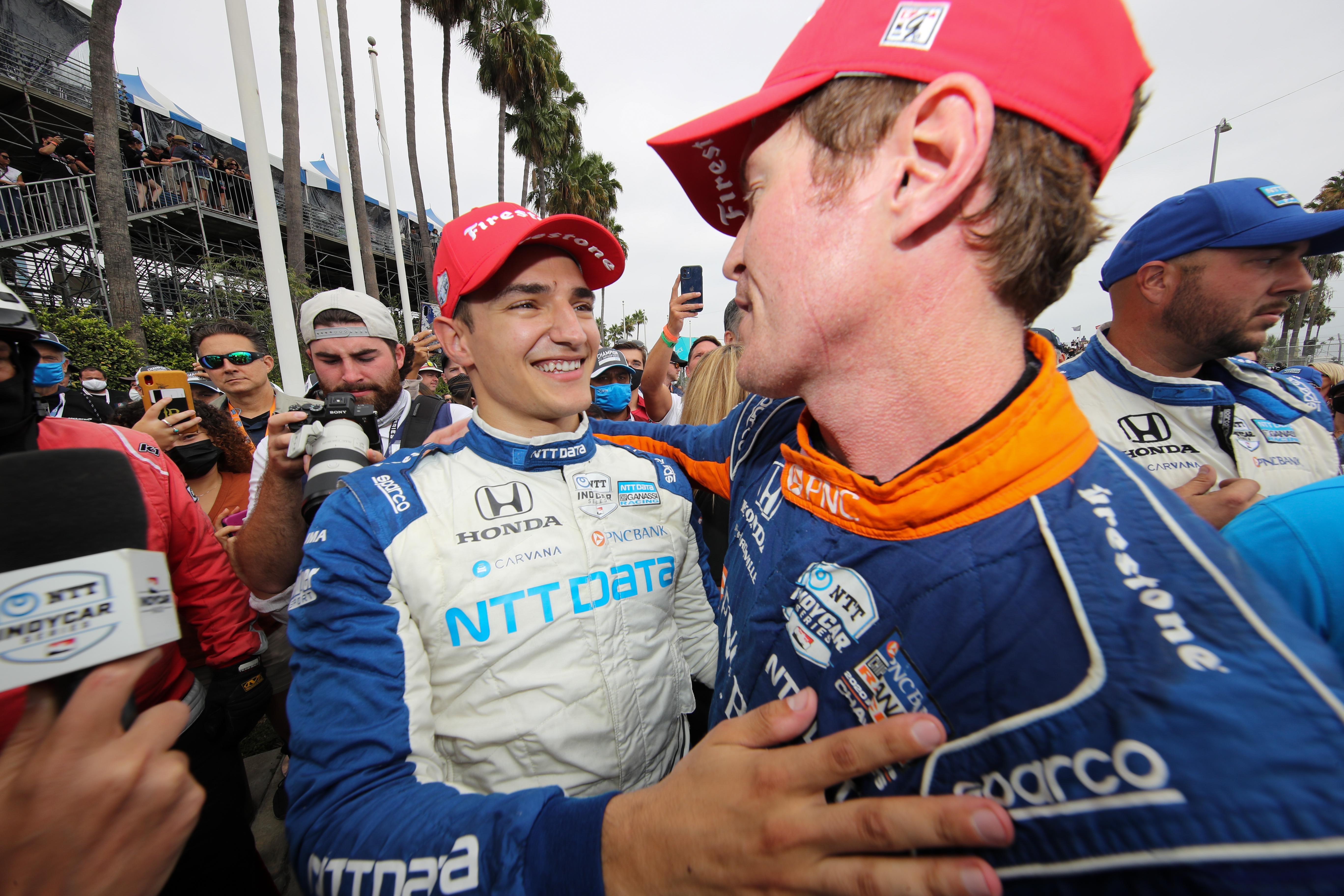 Alex Palou With Scott Dixon Acura Grand Prix Of Long Beach Largeimagewithoutwatermark M49195