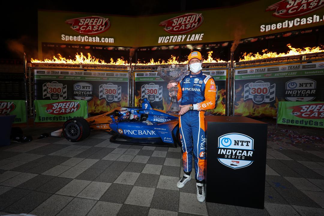 Scott Dixon Wins The Genesys 300 At Texas Motor Speedway Saturday June 6 2020 Referenceimagewithoutwatermark M32090