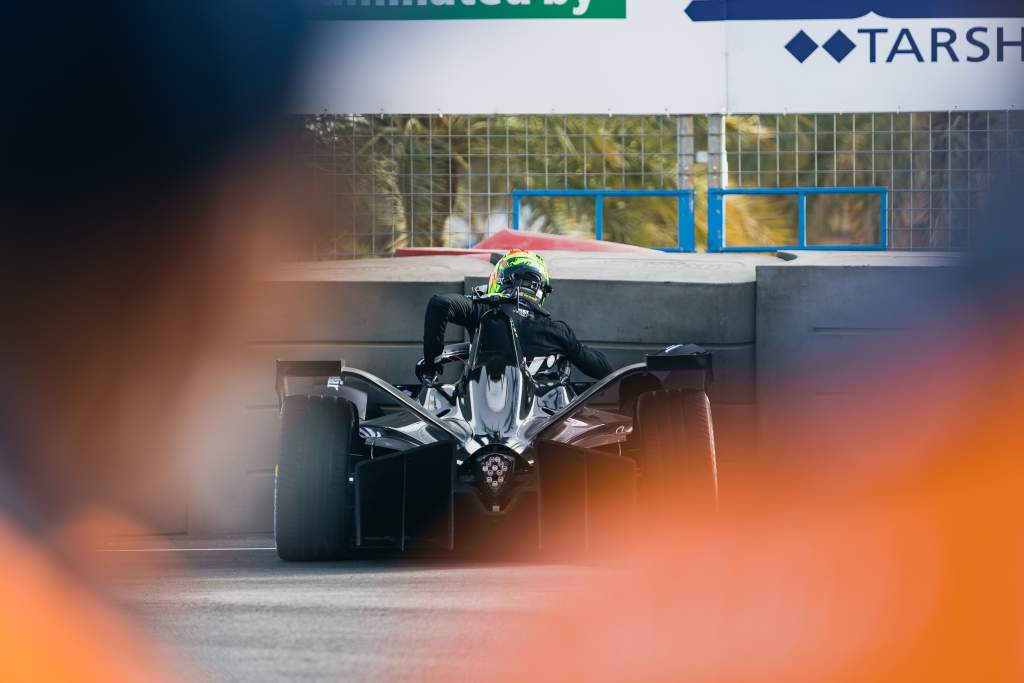 Crane on track incidents alarm Formula E drivers