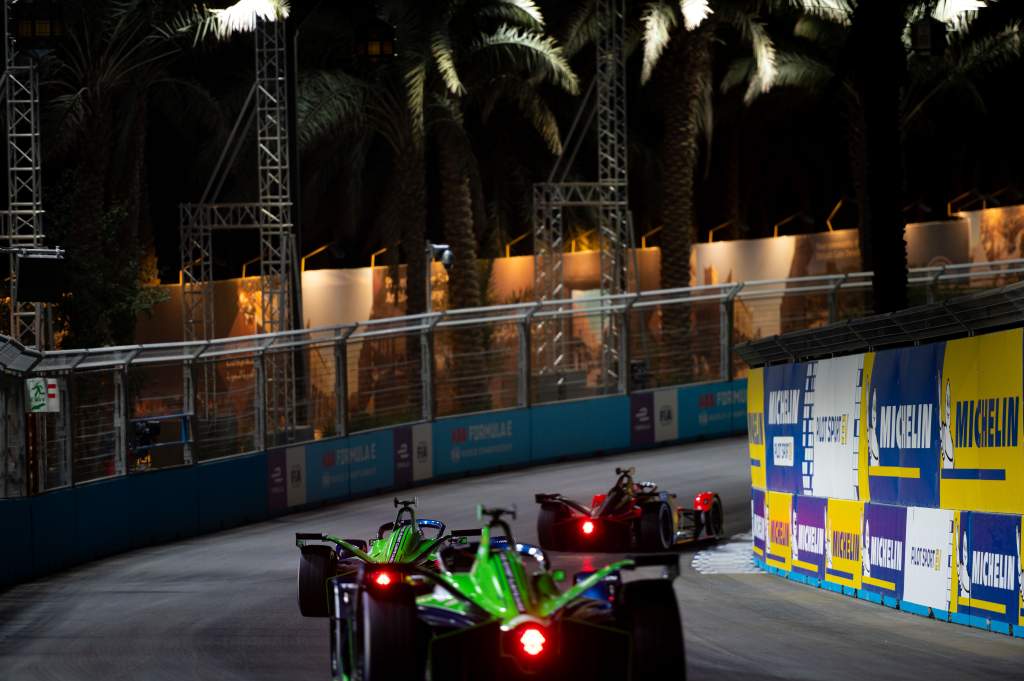 ‘I fired him off’ –  Formula E’s first 2022 clash explained