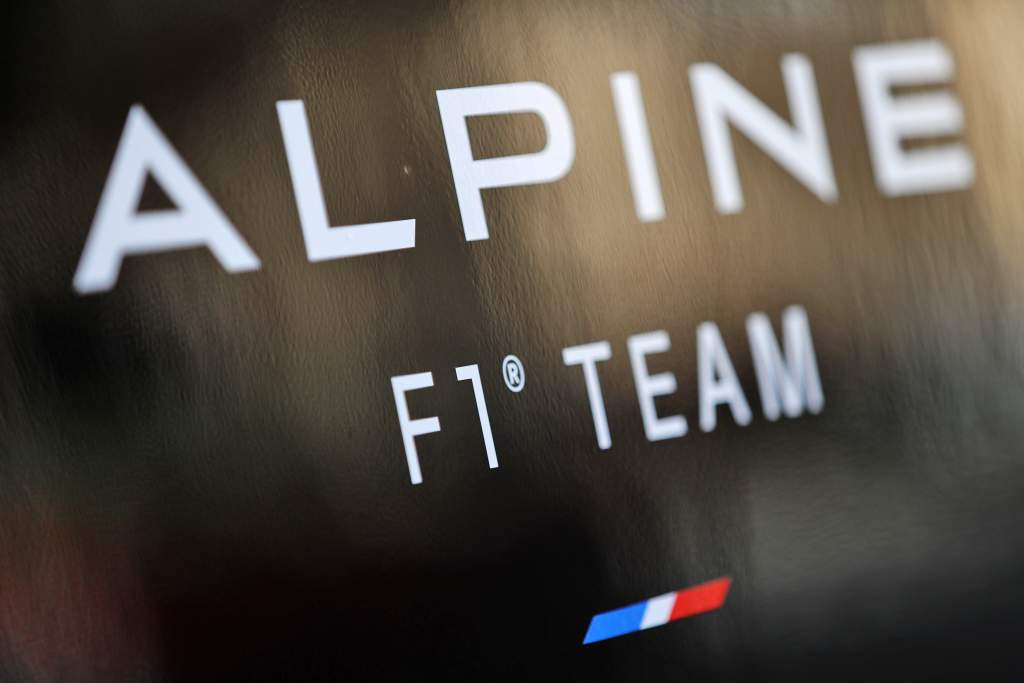 Alpine F1 team