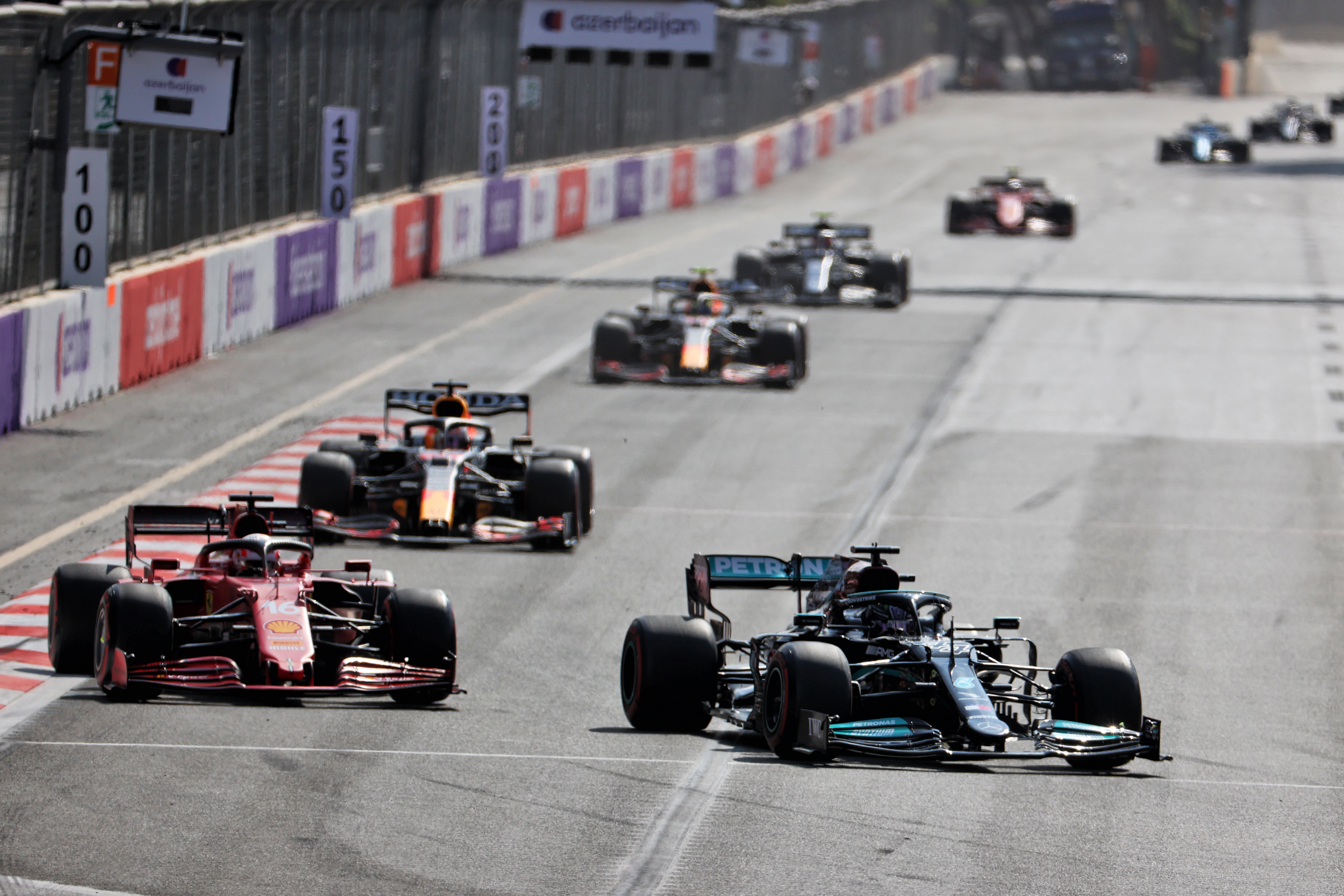 Motor Racing Formula One World Championship Azerbaijan Grand Prix Race Day Baku, Azerbaijan