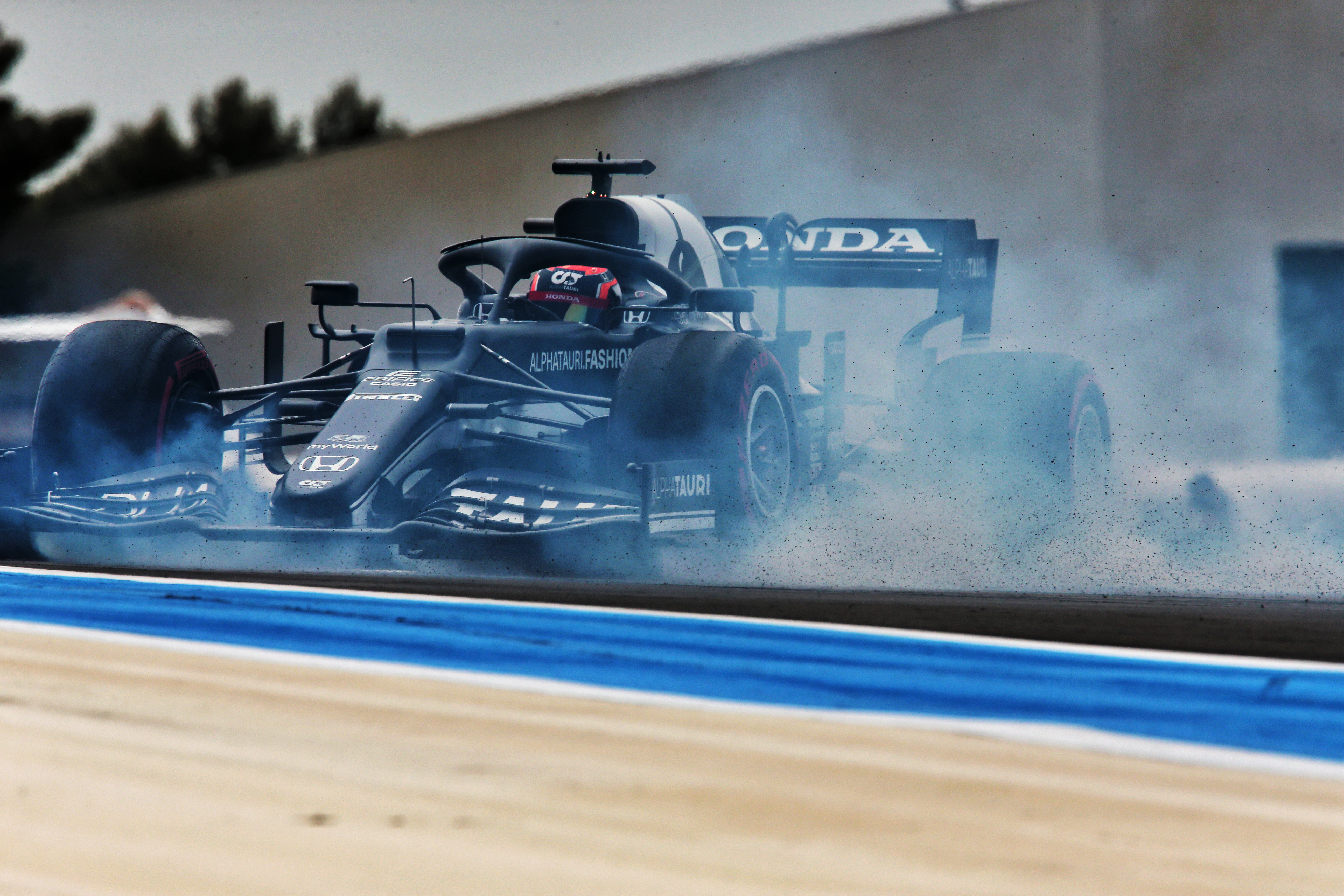 Motor Racing Formula One World Championship French Grand Prix Qualifying Day Paul Ricard, France