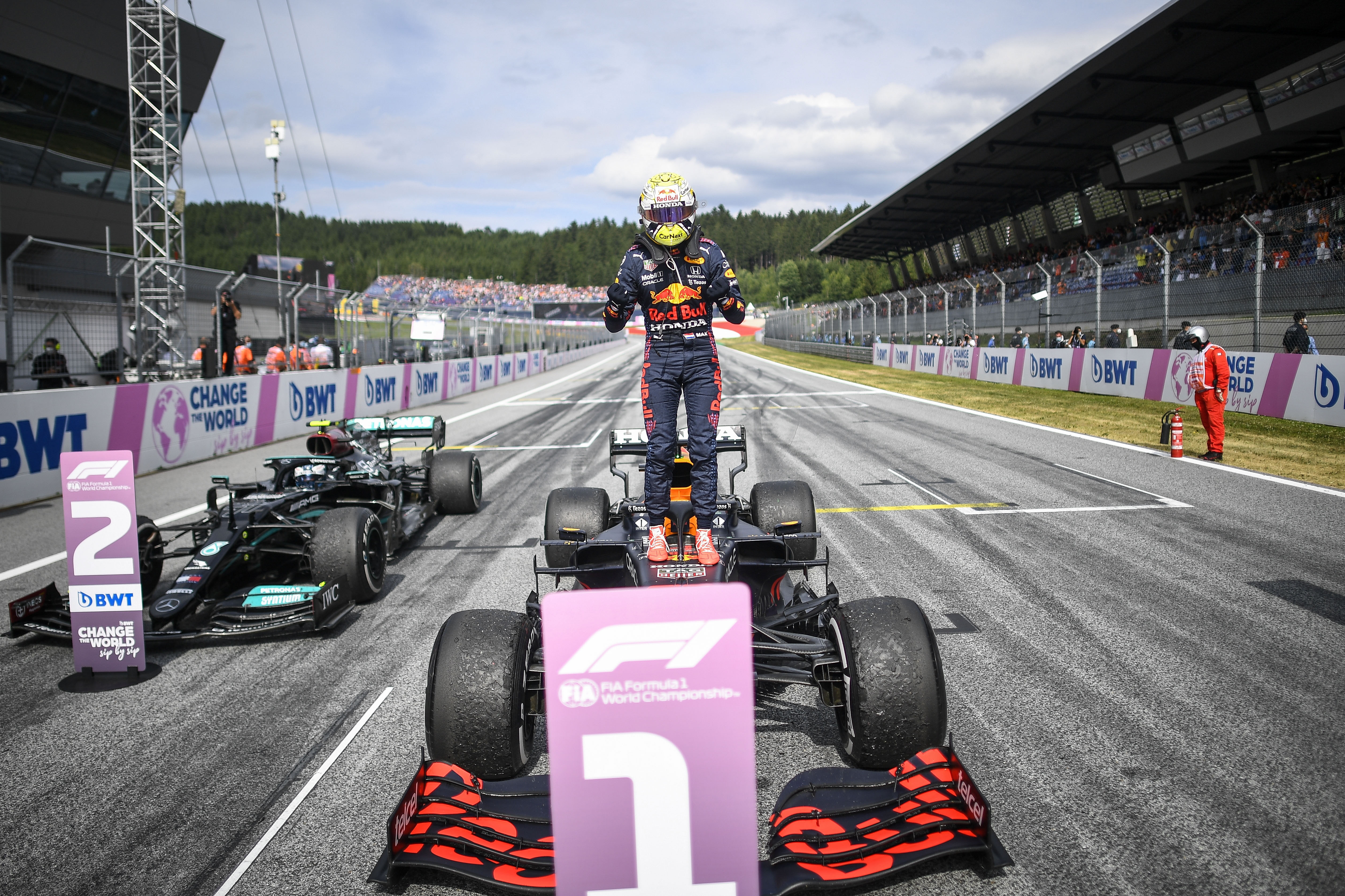 Motor Racing Formula One World Championship Austrian Grand Prix Race Day Spielberg, Austria