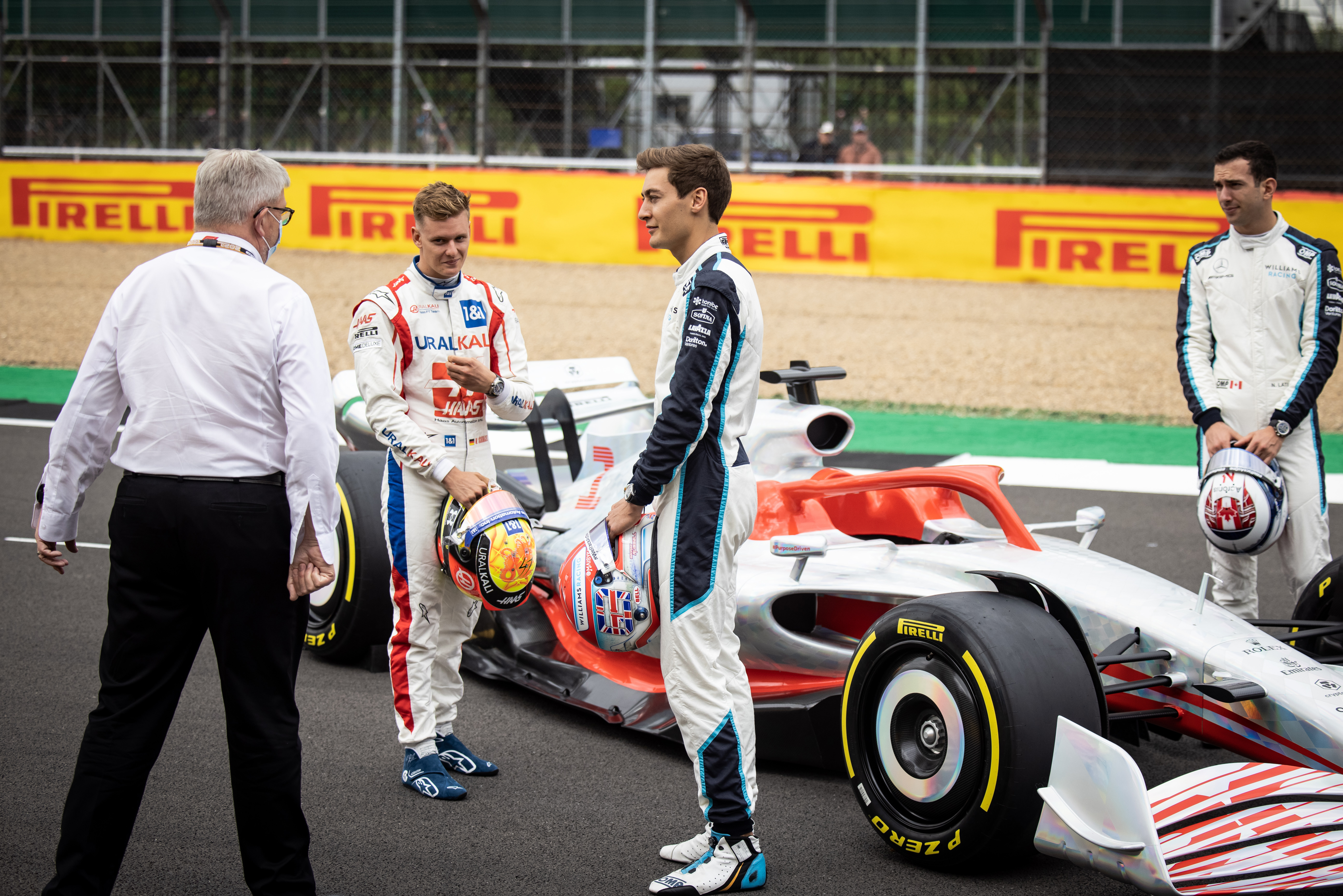 Motor Racing Formula One World Championship British Grand Prix Preparation Day Silverstone, England