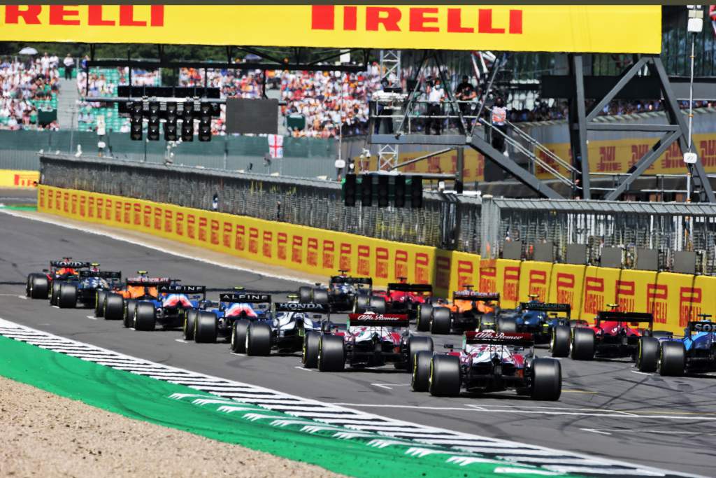 F1 start British GP