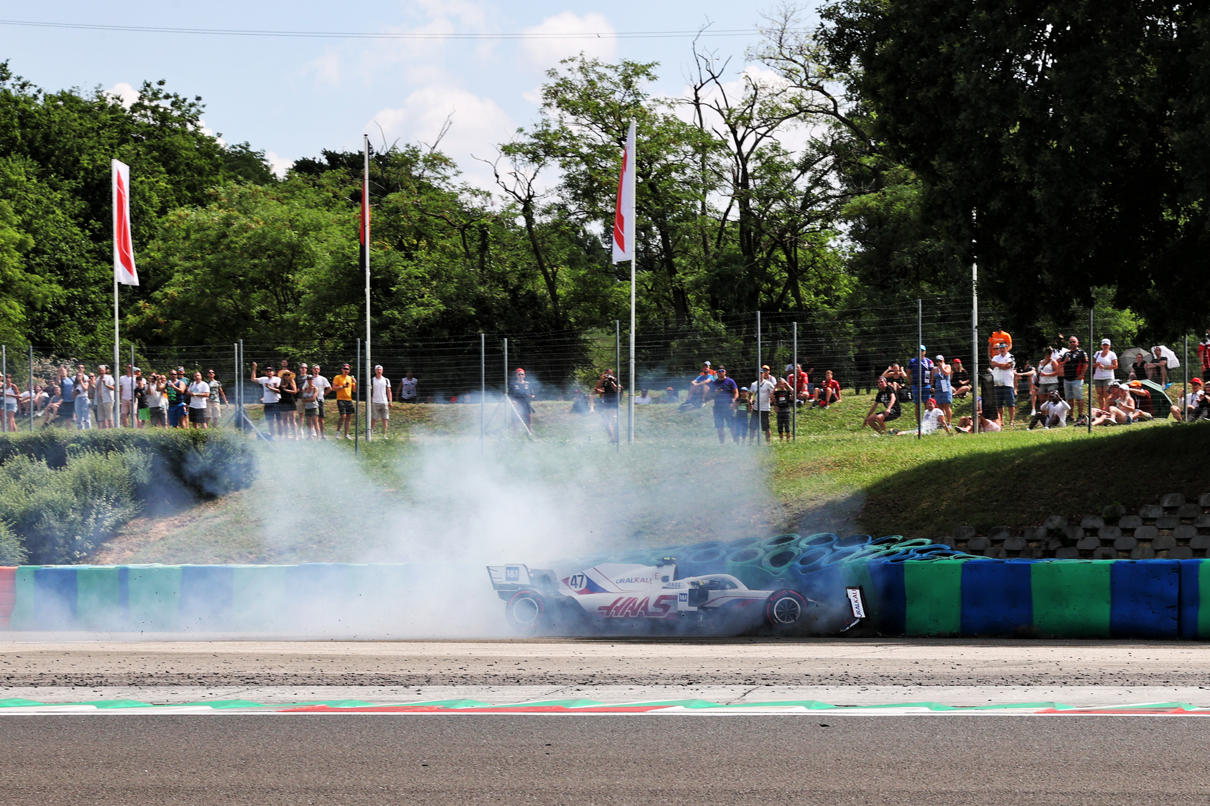 Motor Racing Formula One World Championship Hungarian Grand Prix Qualifying Day Budapest, Hungary