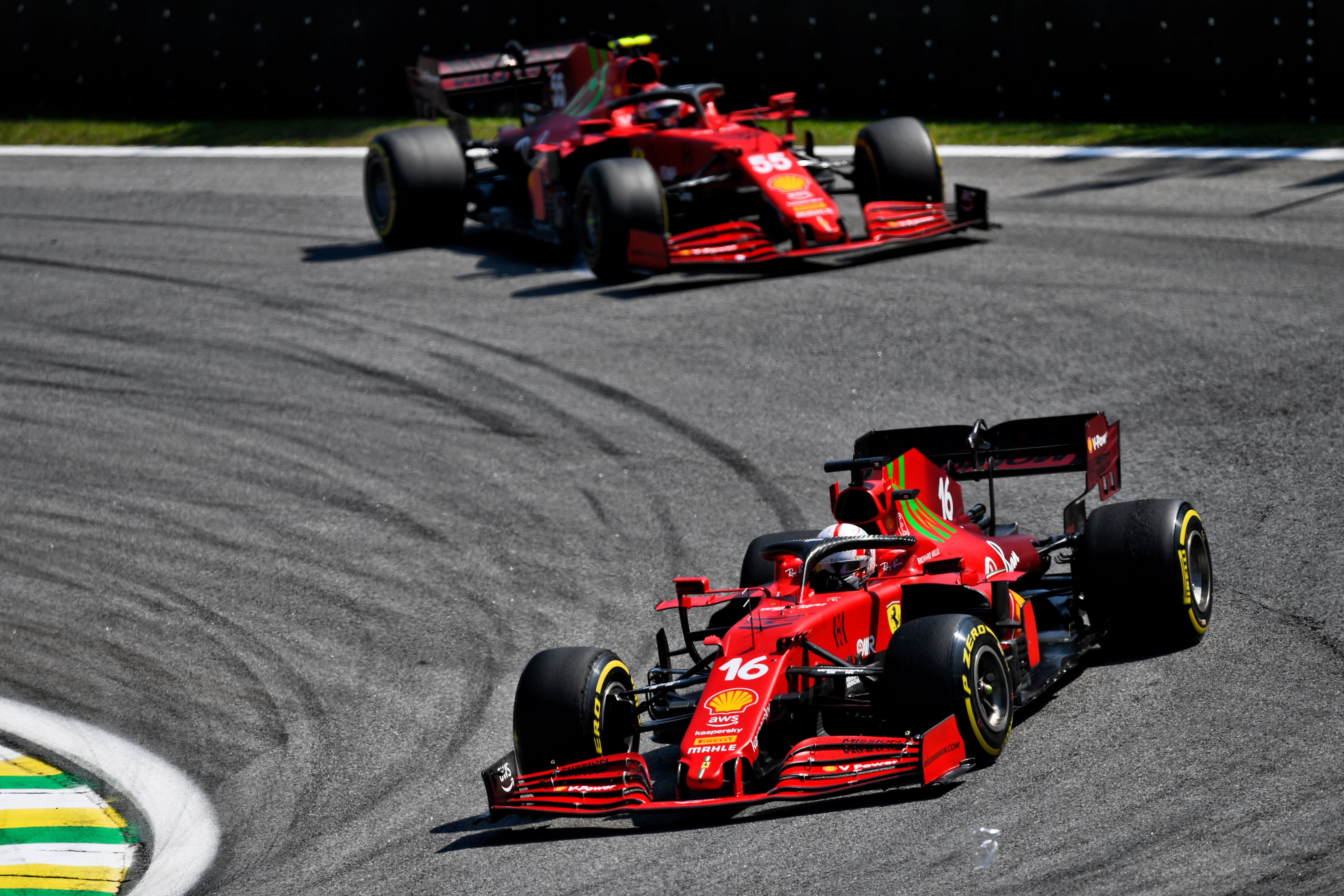 Motor Racing Formula One World Championship Brazilian Grand Prix Race Day Sao Paulo, Brazil