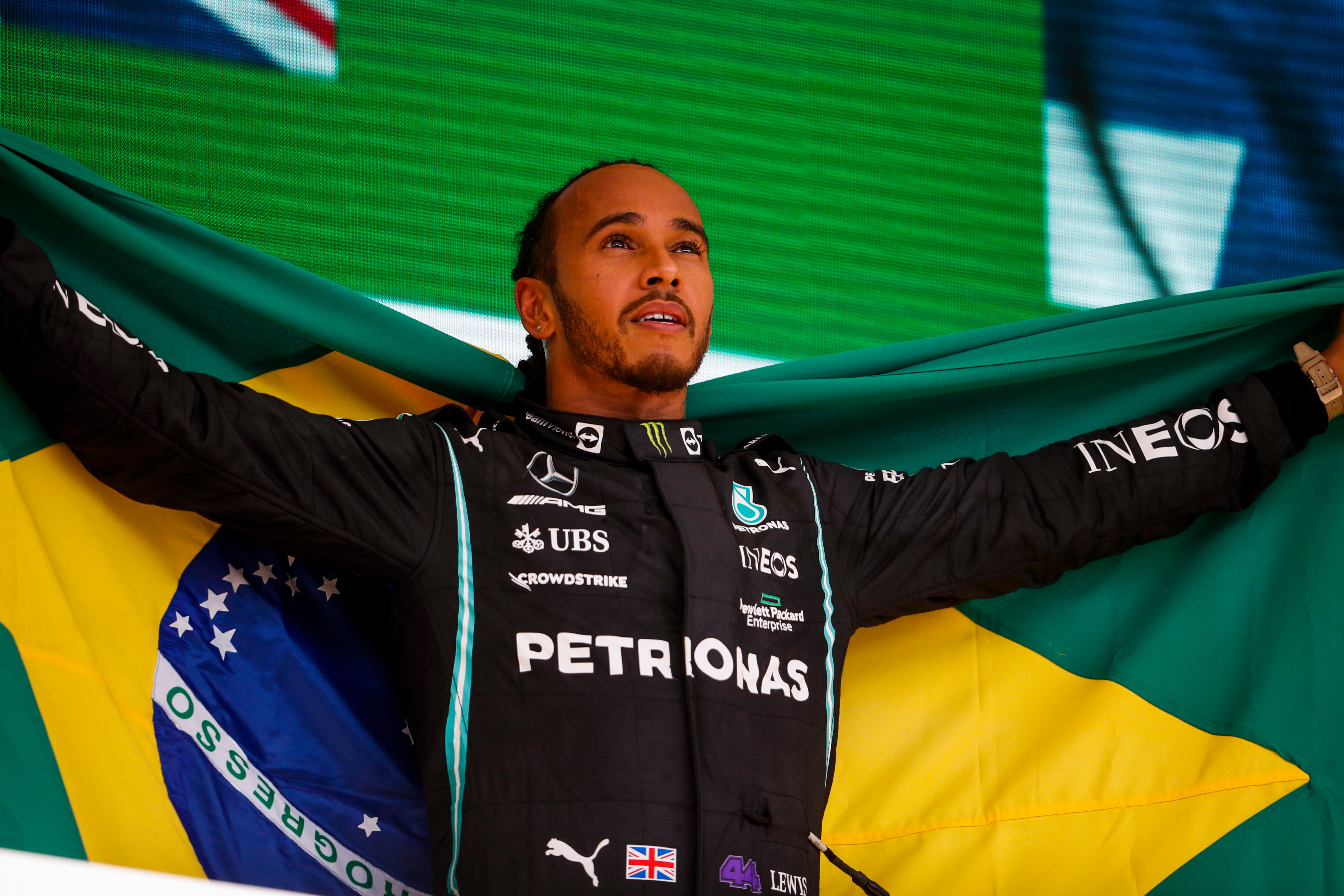 Motor Racing Formula One World Championship Brazilian Grand Prix Race Day Sao Paulo, Brazil