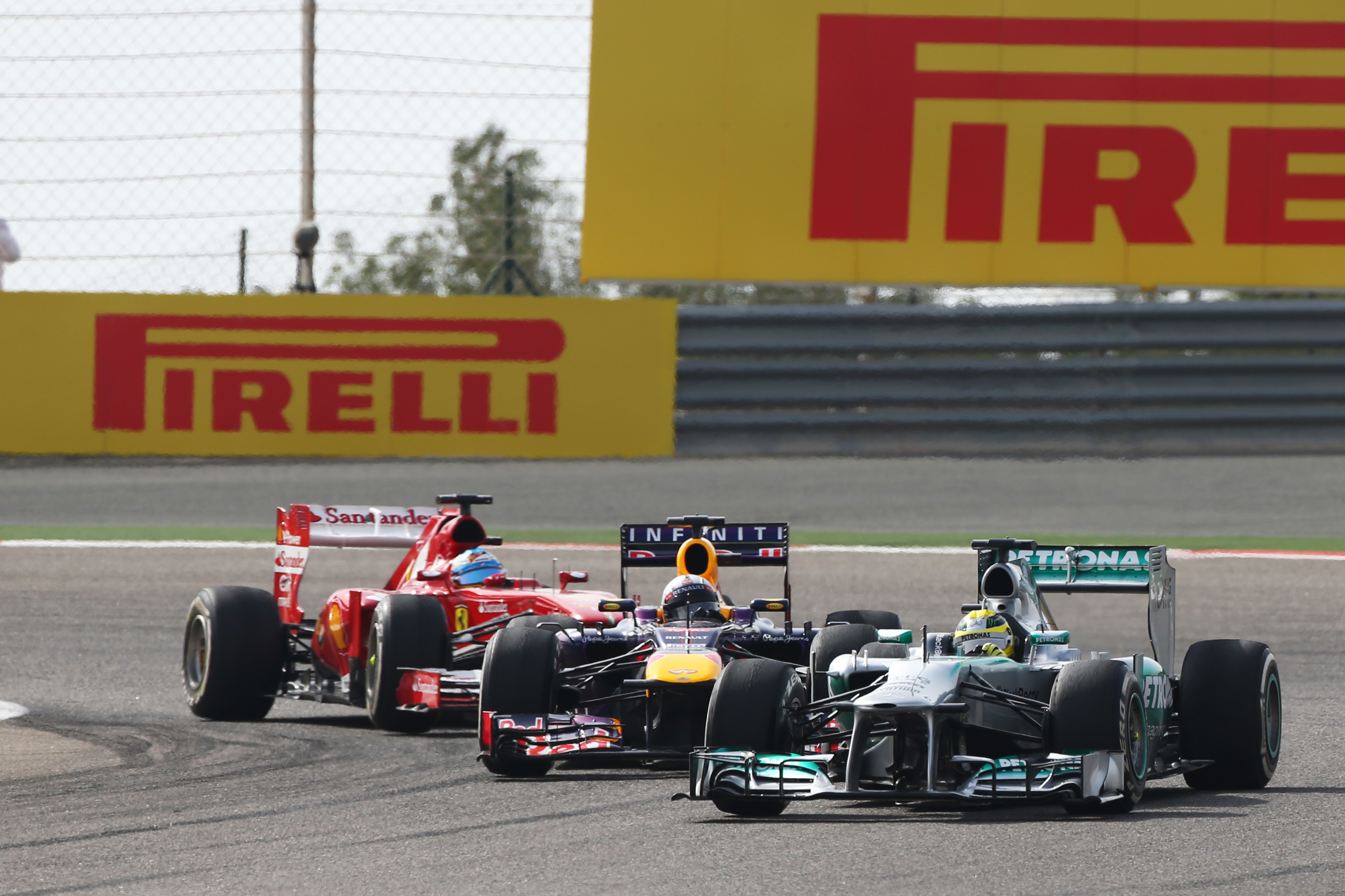 Motor Racing Formula One World Championship Bahrain Grand Prix Race Day Sakhir, Bahrain