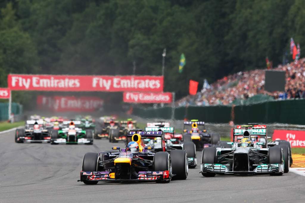 Motor Racing Formula One World Championship Belgian Grand Prix Race Day Spa Francorchamps, Belgium