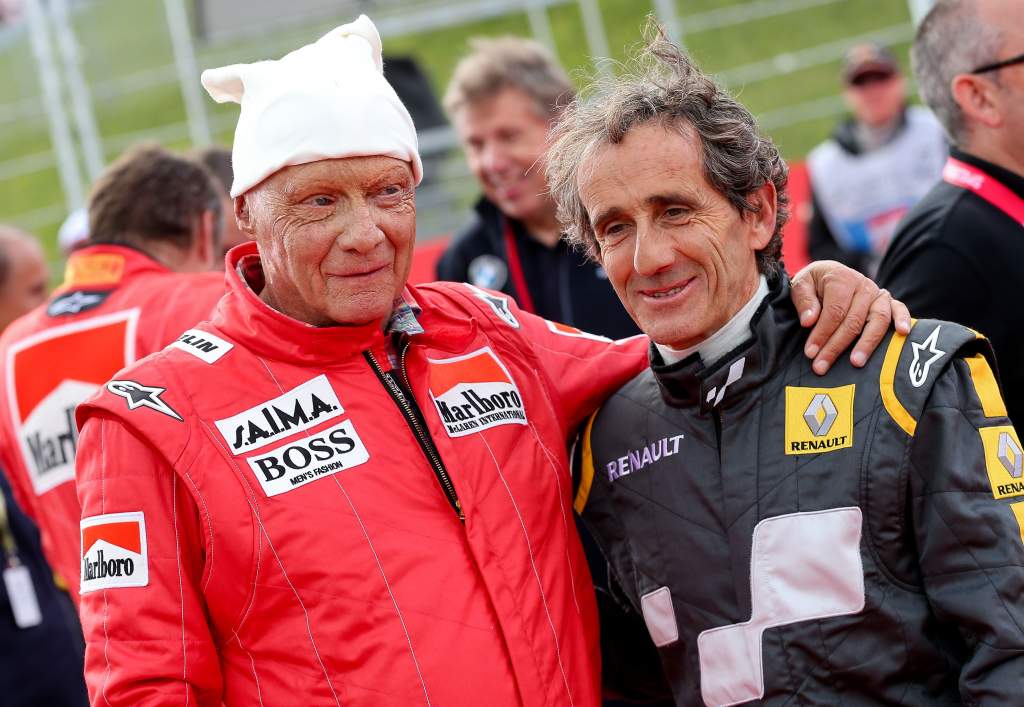 Niki Lauda Alain Prost F1