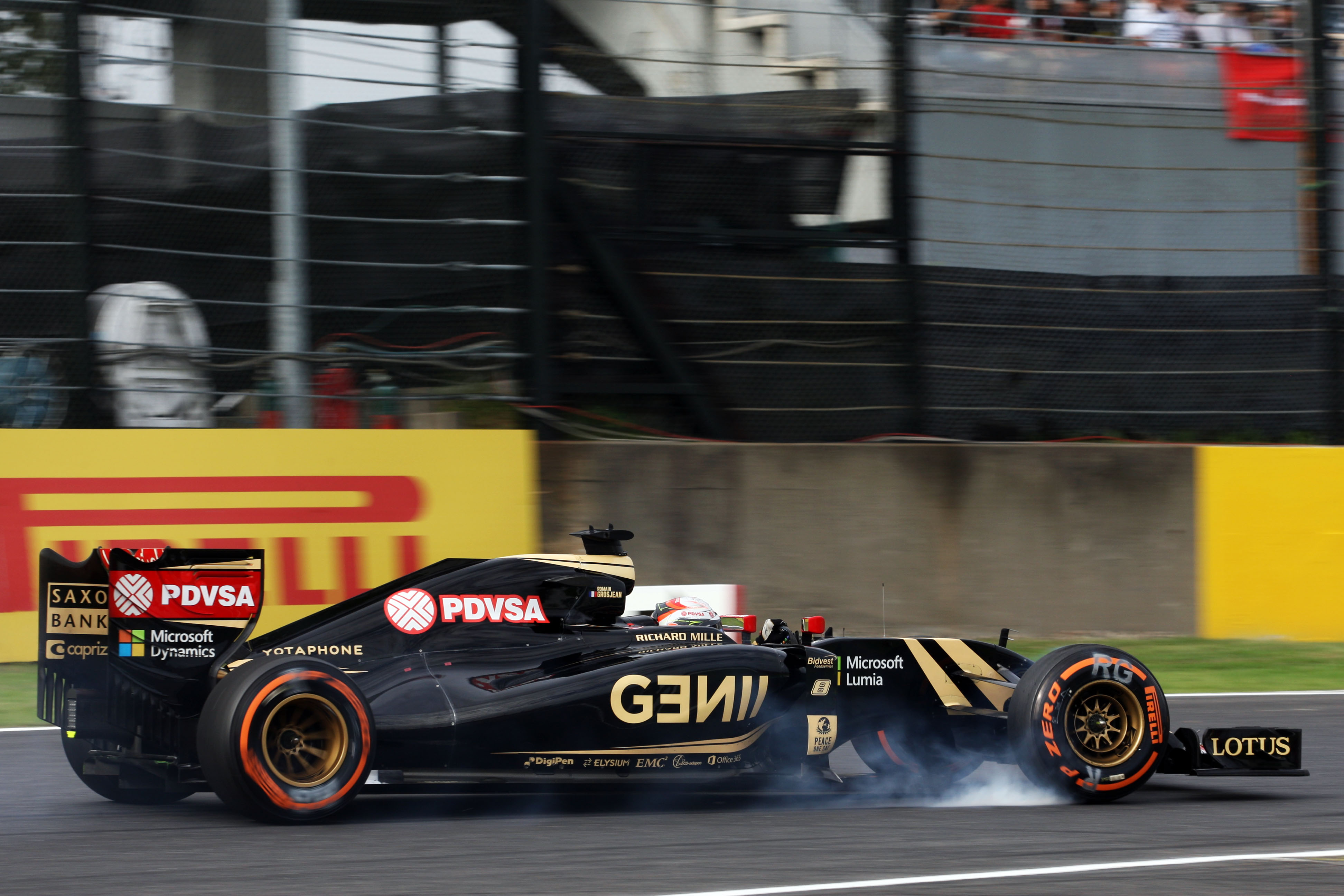 Motor Racing Formula One World Championship Japanese Grand Prix Qualifying Day Suzuka, Japan