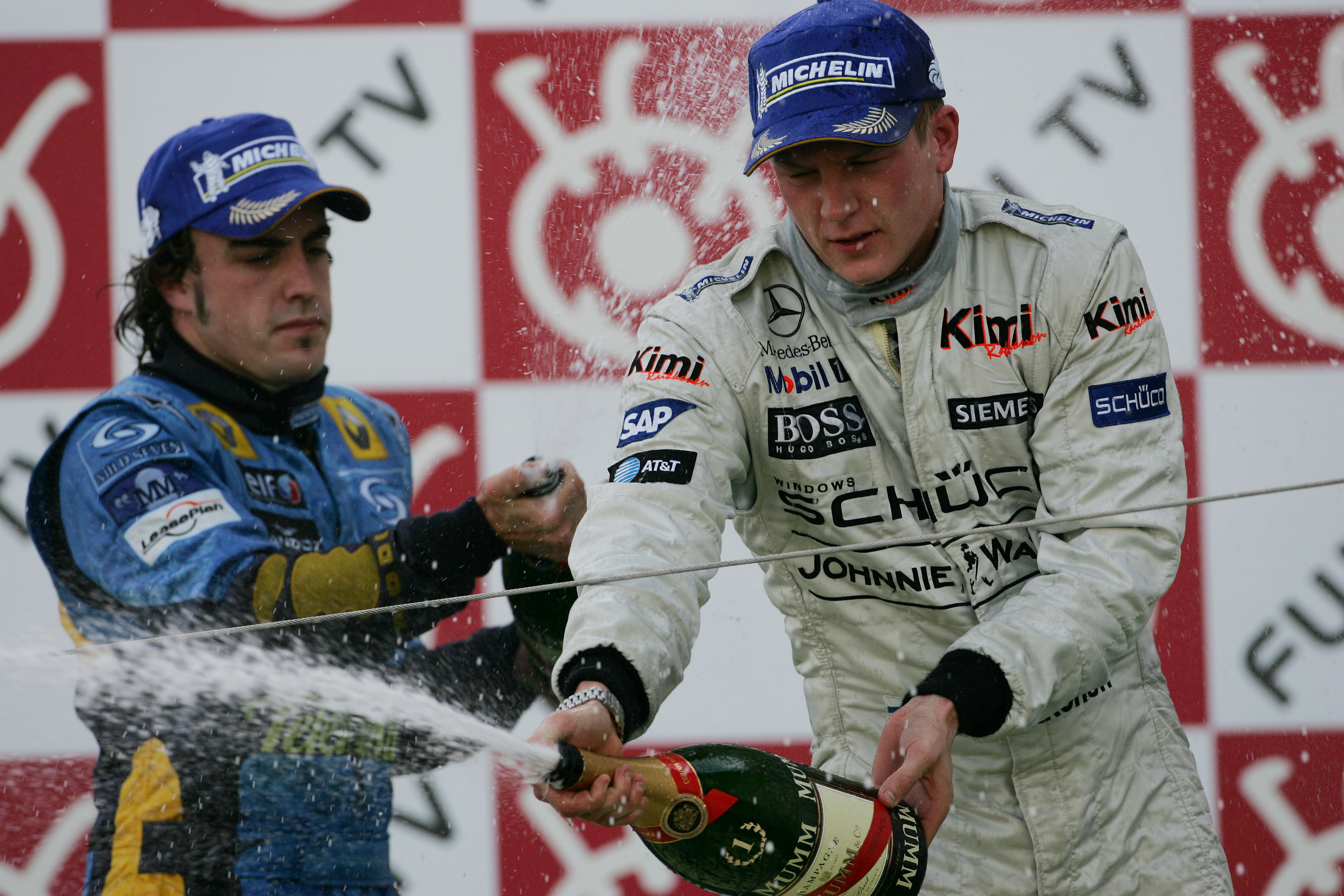 Formula 1 Grand Prix, Japan, Sunday Podium