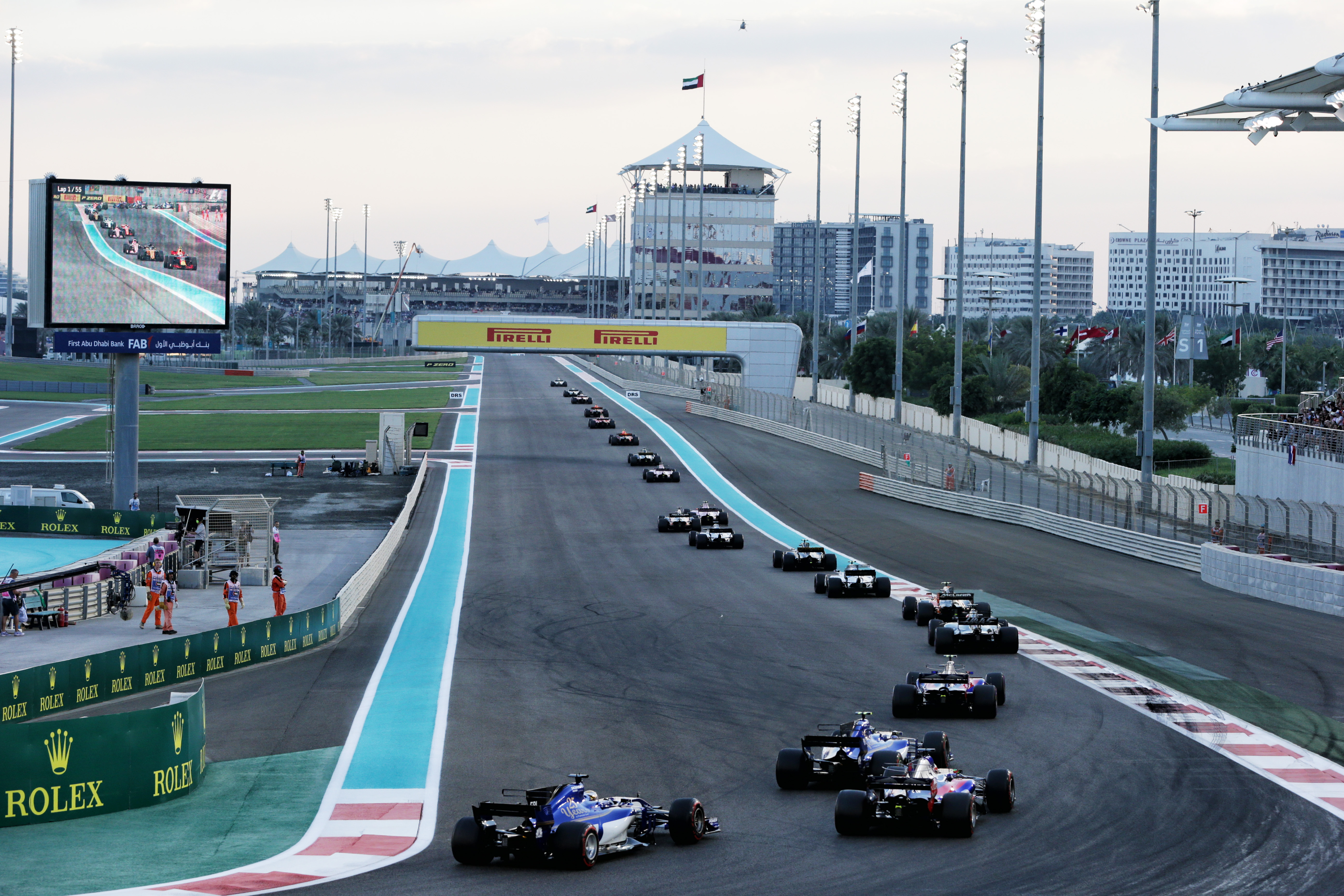 Motor Racing Formula One World Championship Abu Dhabi Grand Prix Race Day Abu Dhabi, Uae