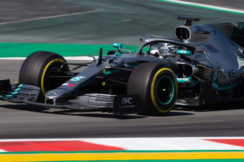 Nikita Mazepin Mercedes F1 testing 2019