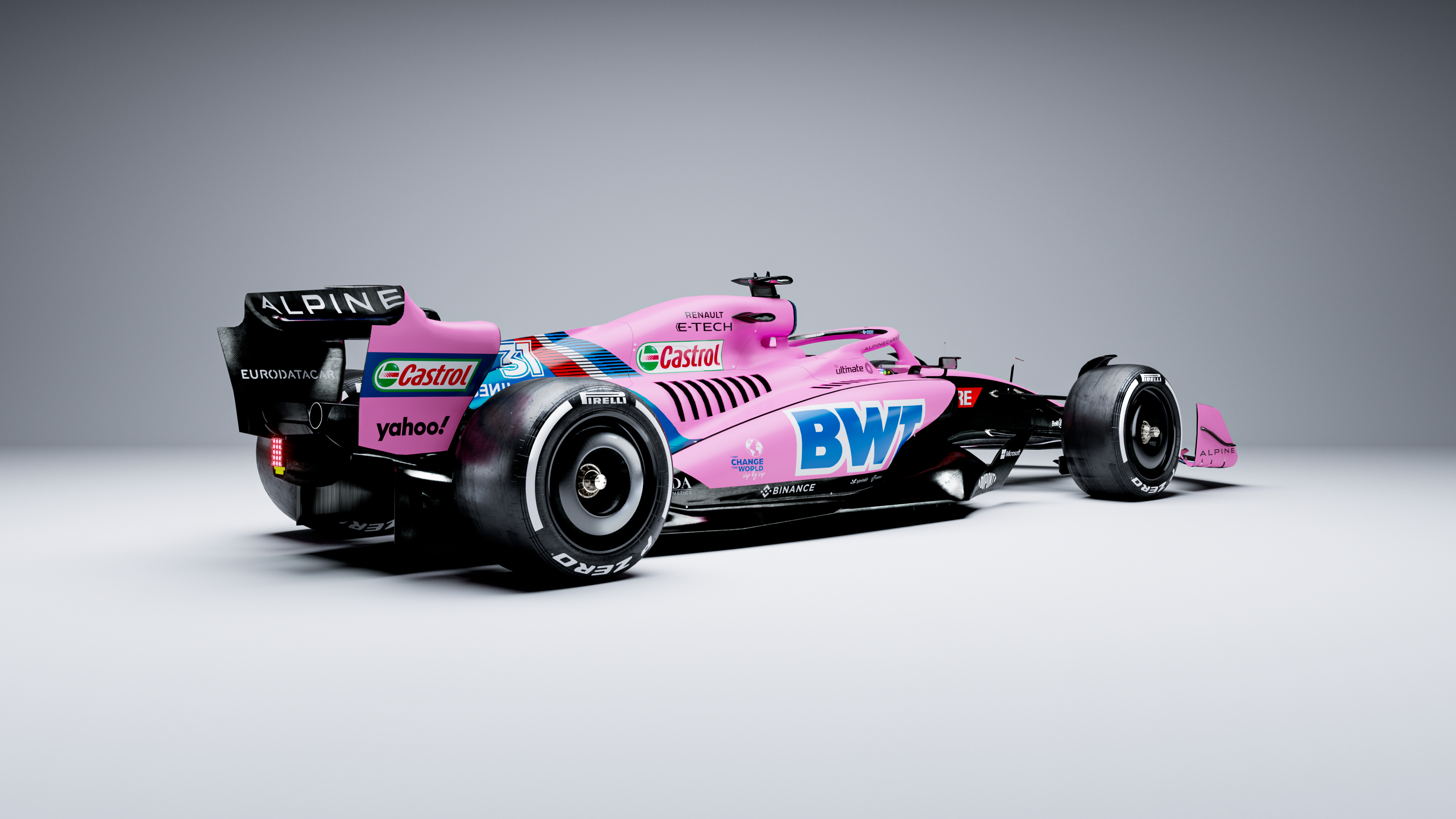 2022 Bwt Alpine F1 Team Launch A522 Pink Single Seater (8)