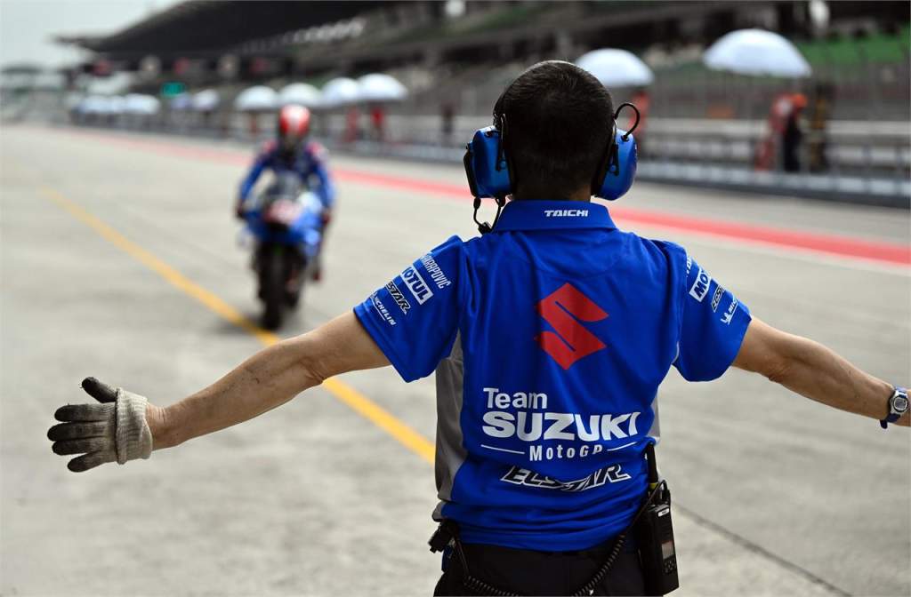 Suzuki MotoGP Sepang test