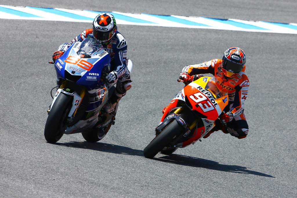 Jorge Lorenzo Yamaha Marc Marquez Honda MotoGP