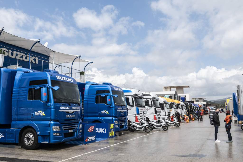 MotoGP paddock