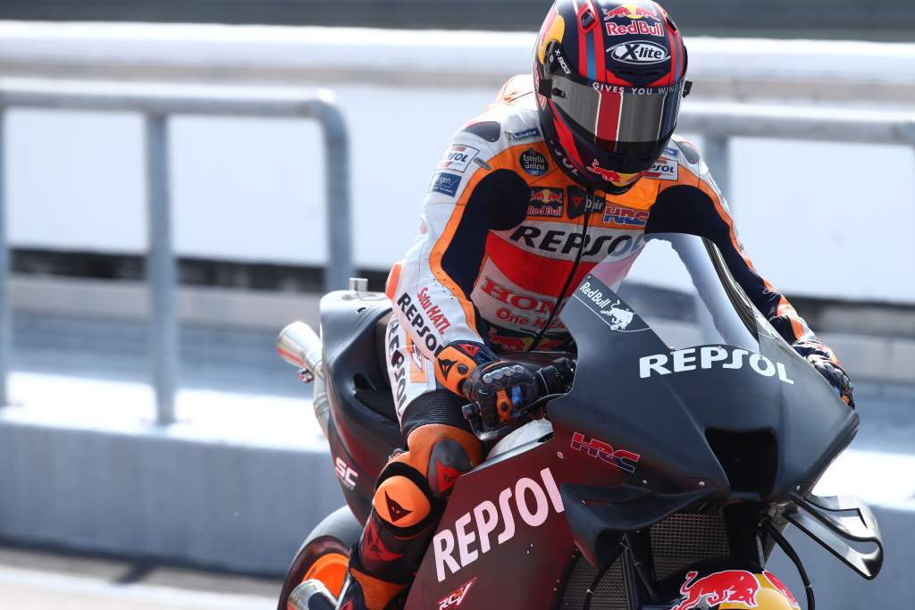 Stefan Bradl Honda MotoGP Sepang shakedown