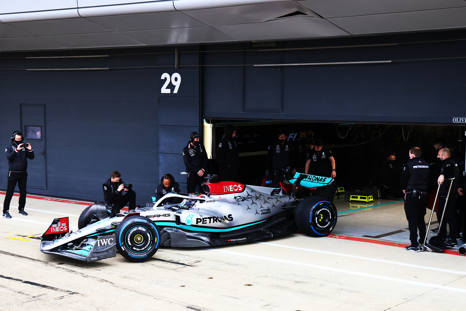 Mercedes Amg F1 W13 E Performance Launch Steve Etherington