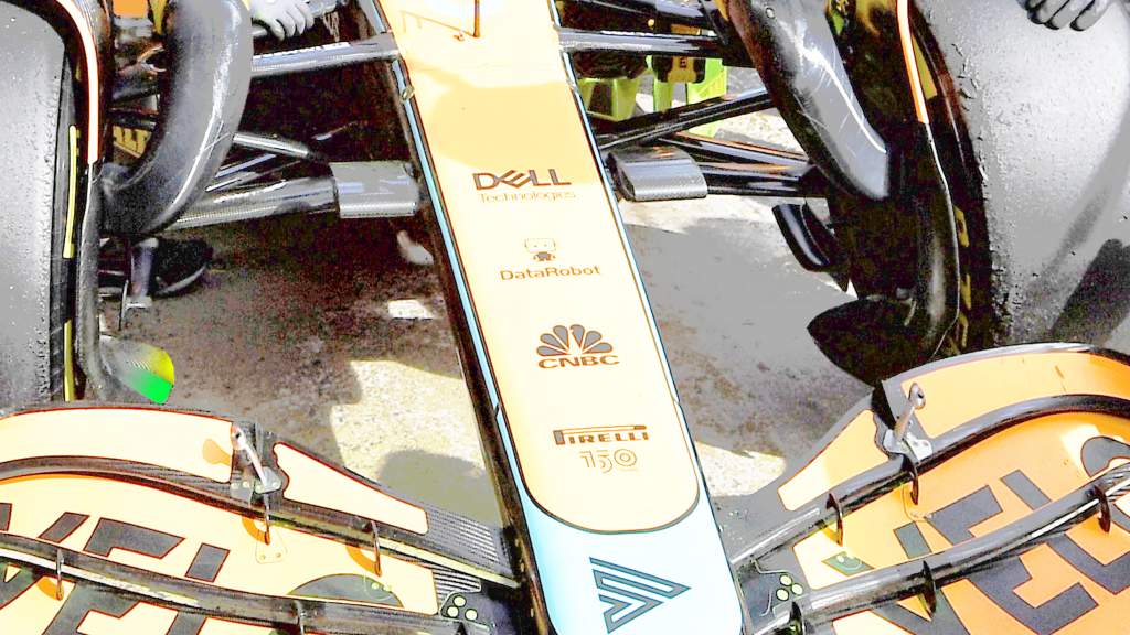 McLaren F1 vanes Barcelona test