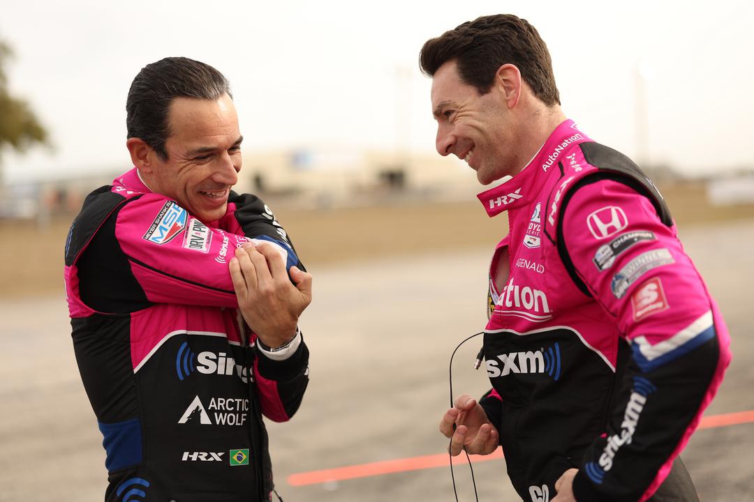 Simon Pagenaud And Helio Castroneves Sebring International Raceway Test Referenceimagewithoutwatermark M51323