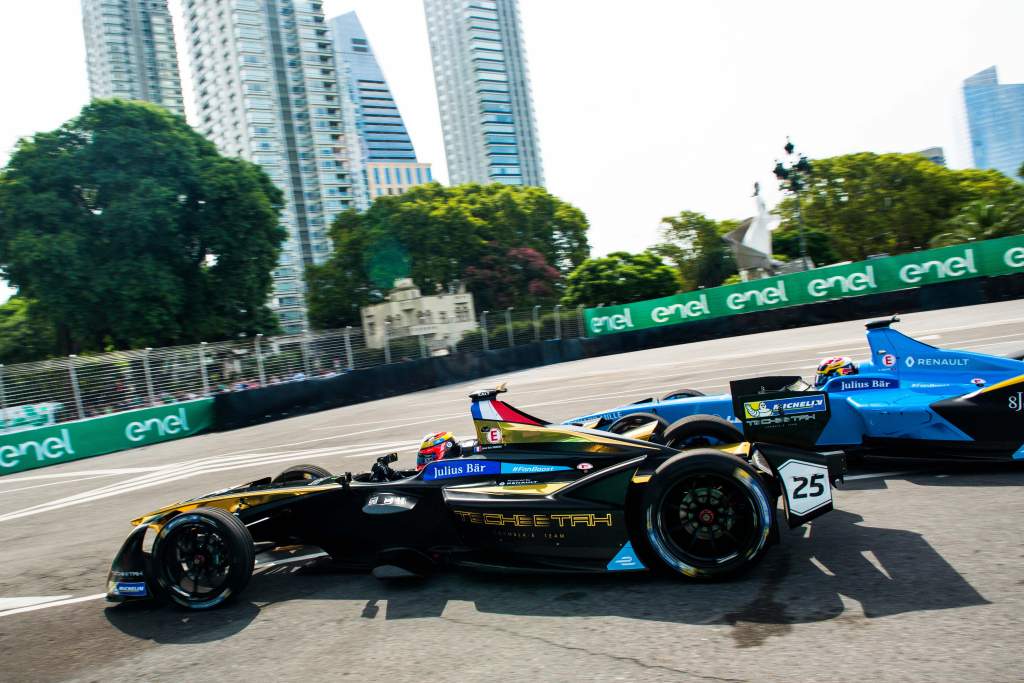 Jean-Eric Vergne Sebastien Buemi Techeetah Renault Formula E