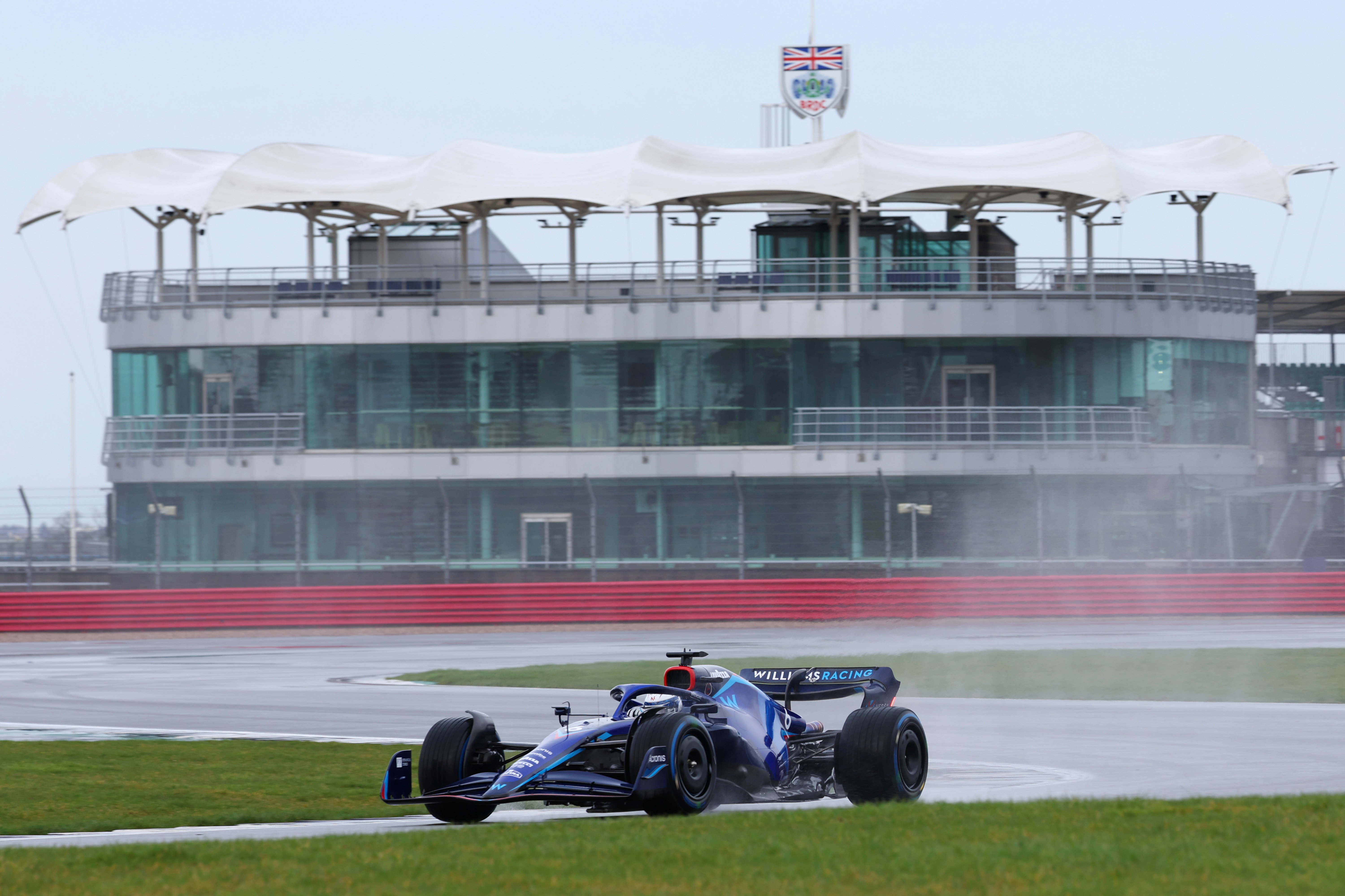 Williams FW44 F1 2022 shakedown Silverstone