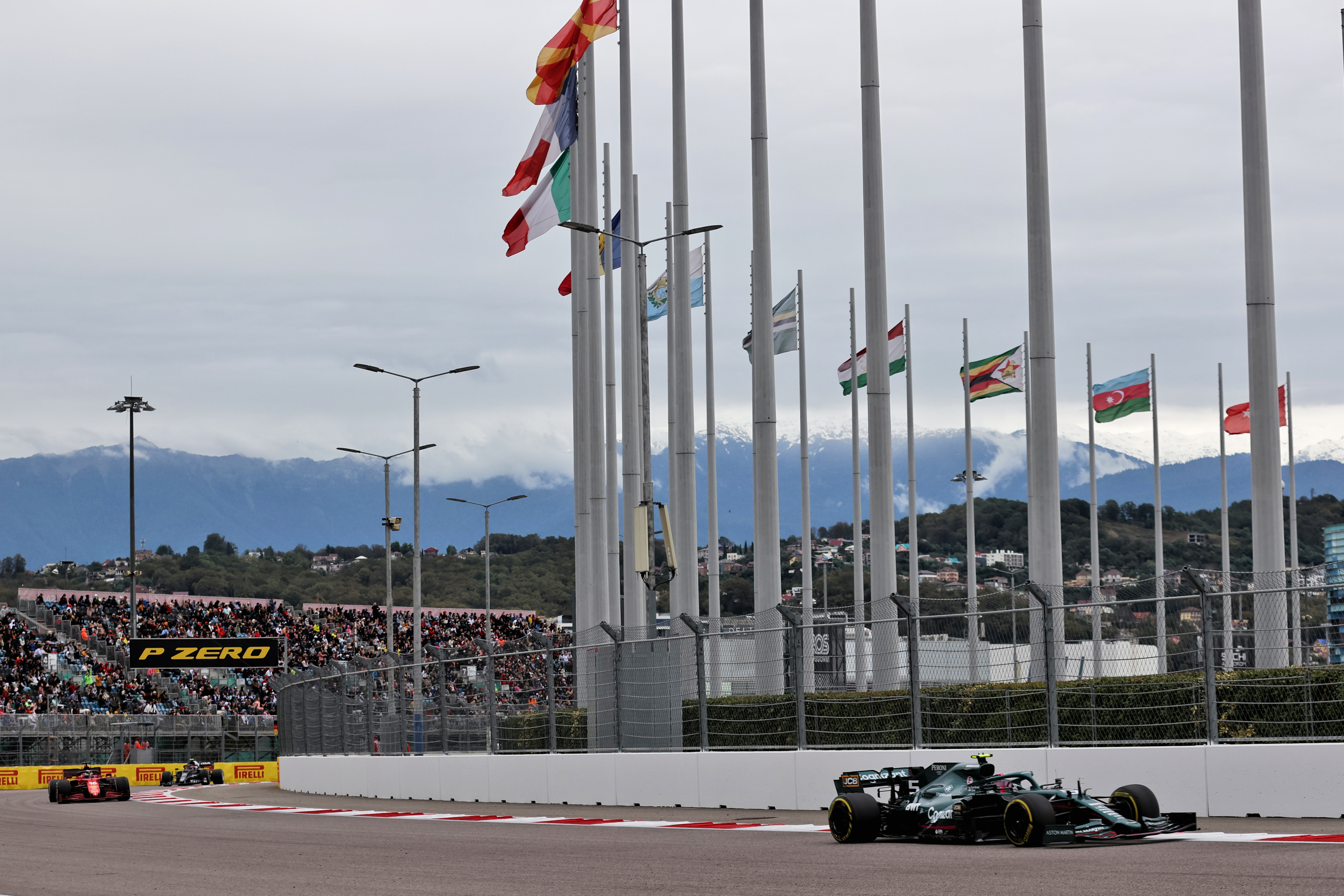 Motor Racing Formula One World Championship Russian Grand Prix Race Day Sochi, Russia