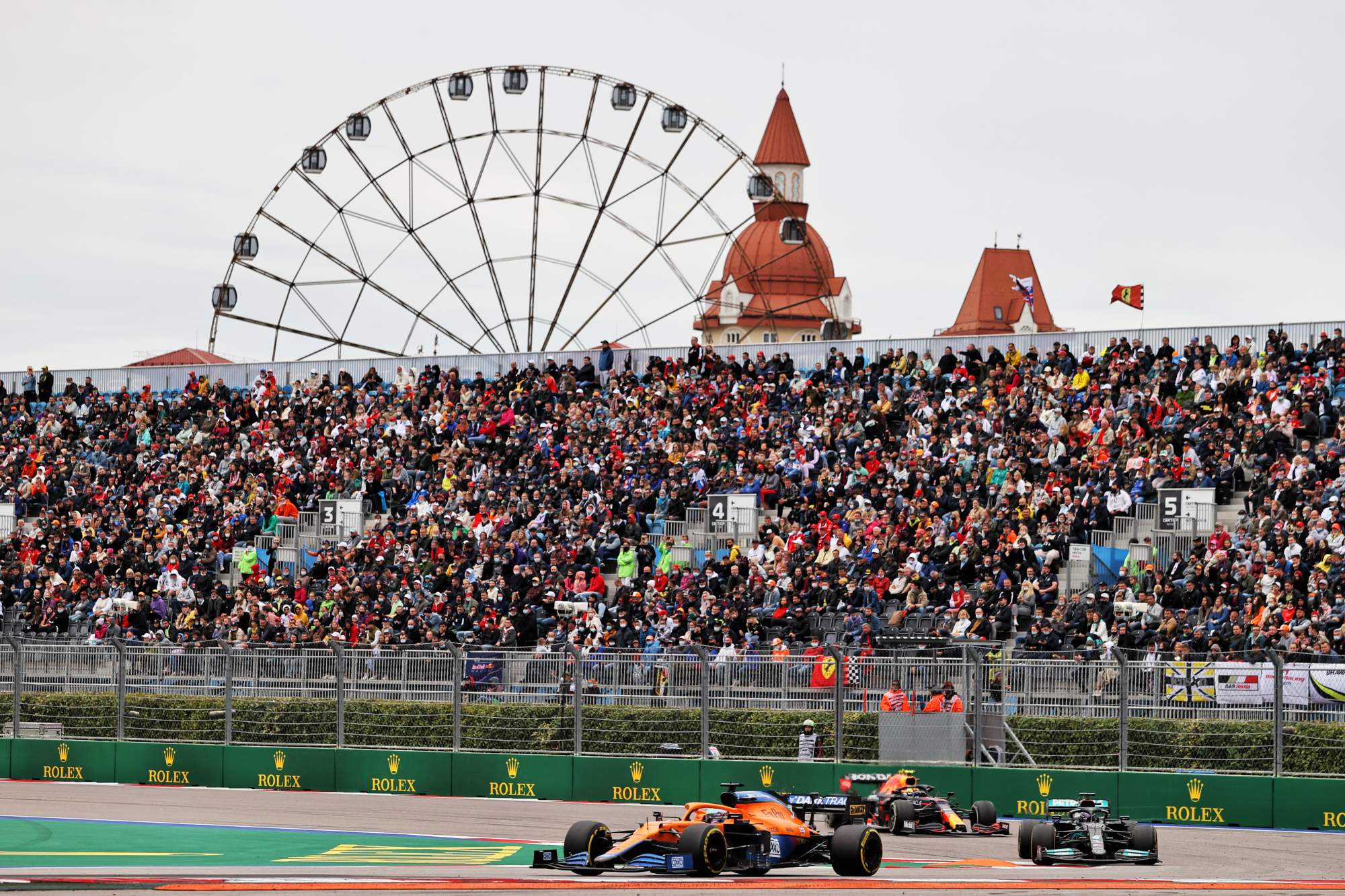 Motor Racing Formula One World Championship Russian Grand Prix Race Day Sochi, Russia