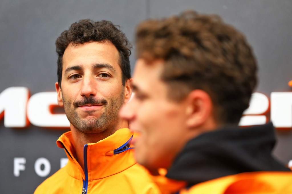 Daniel Ricciardo Lando Norris McLaren F1