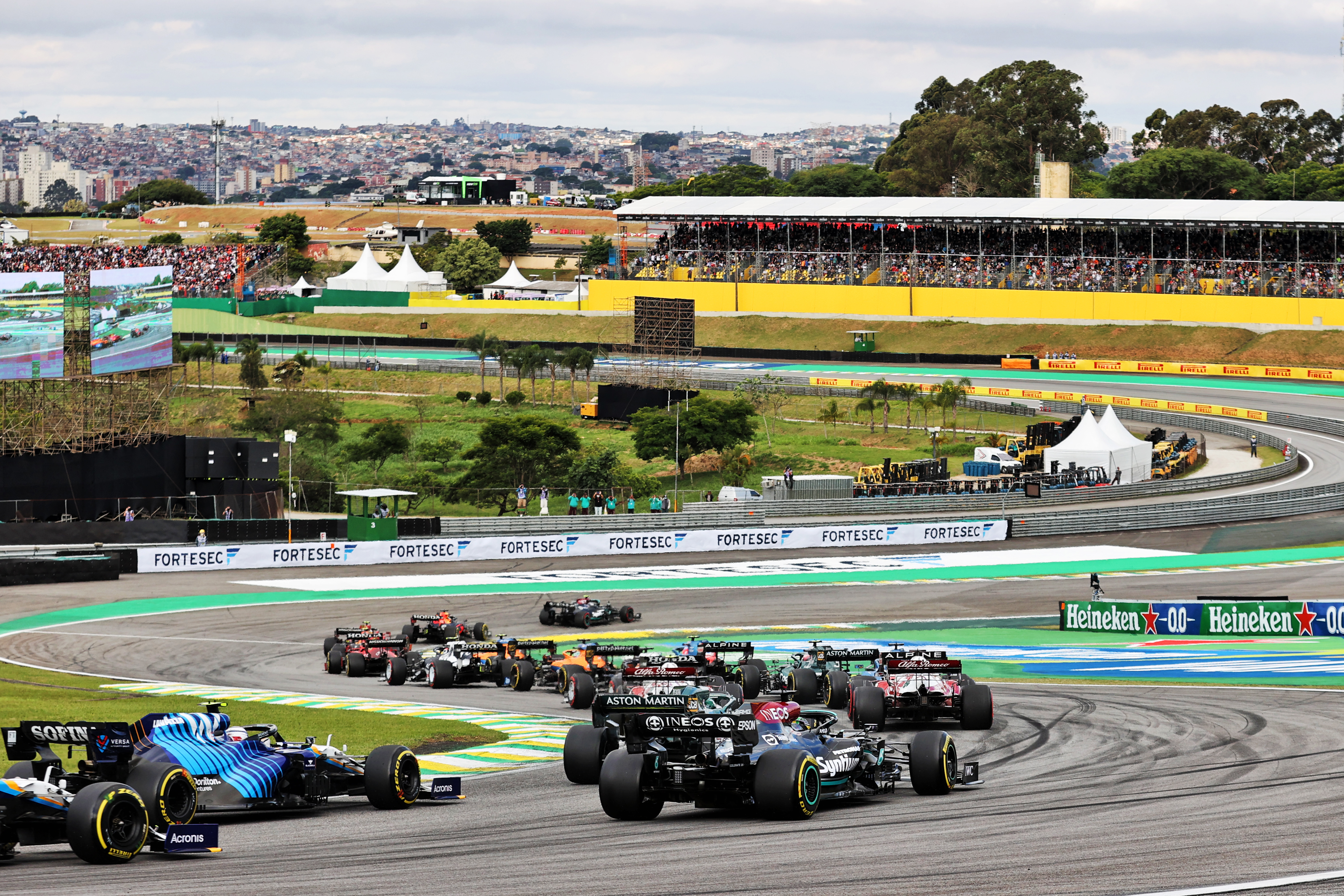Motor Racing Formula One World Championship Brazilian Grand Prix Sprint Day Sao Paulo, Brazil