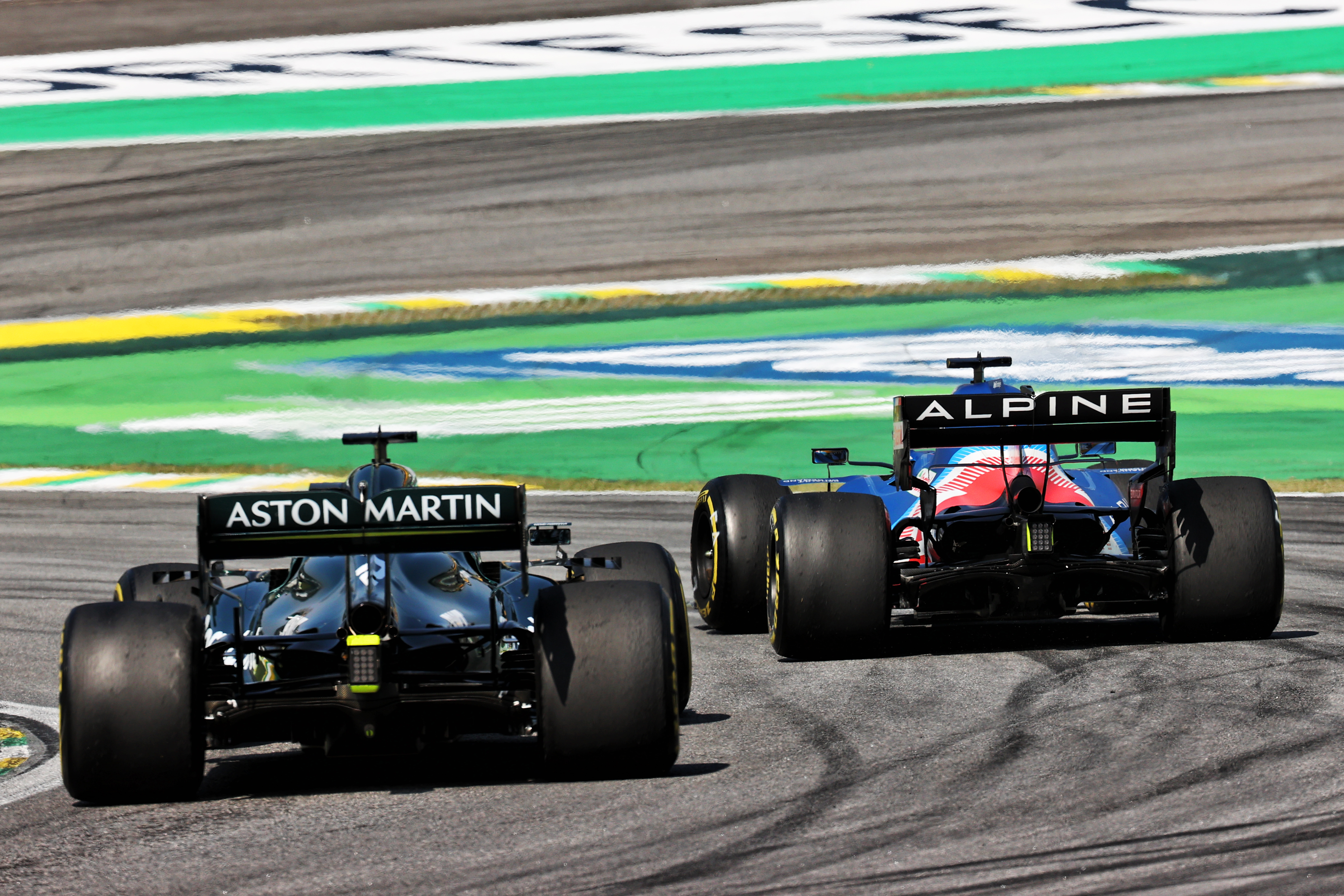 Motor Racing Formula One World Championship Brazilian Grand Prix Race Day Sao Paulo, Brazil