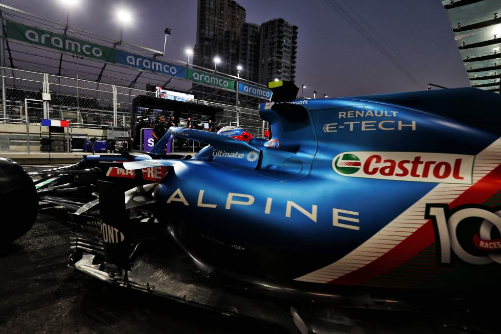 Esteban Ocon Alpine F1