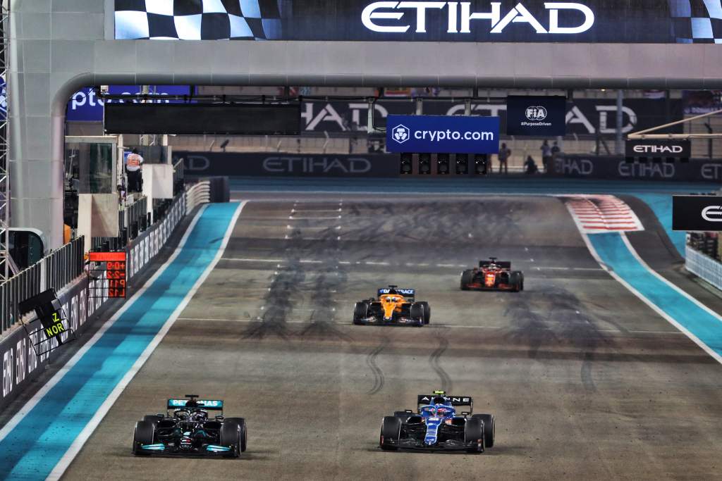 Motor Racing Formula One World Championship Abu Dhabi Grand Prix Race Day Abu Dhabi, Uae