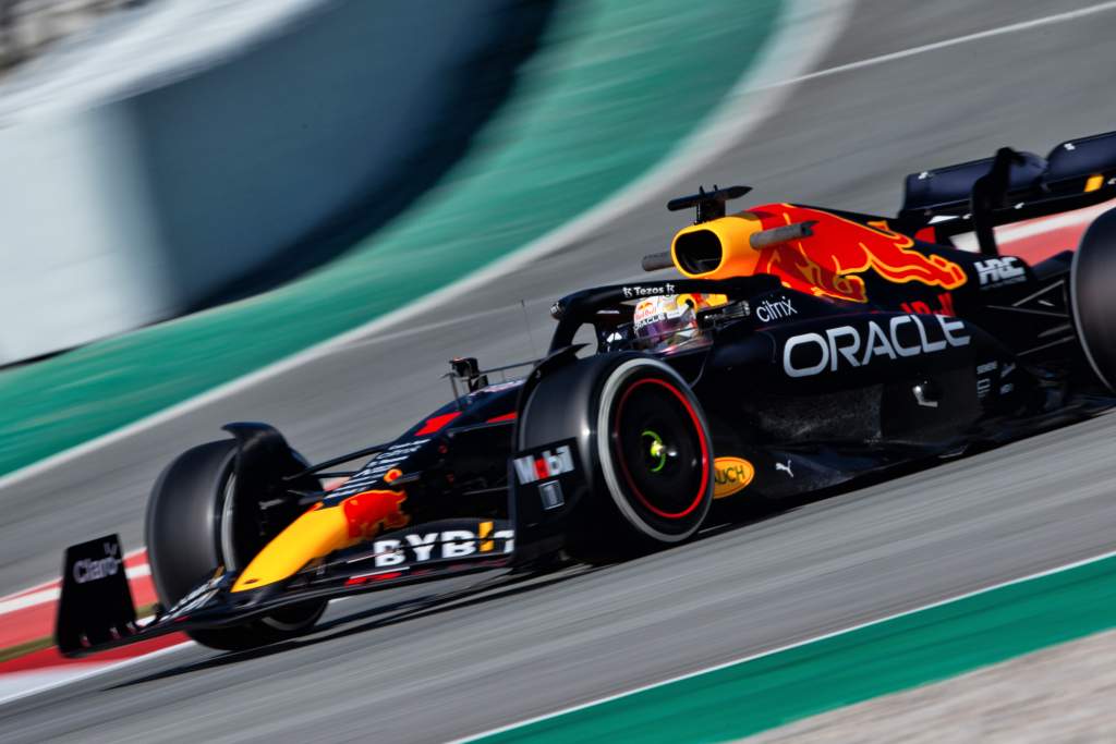 Max Verstappen Red Bull F1 Barcelona