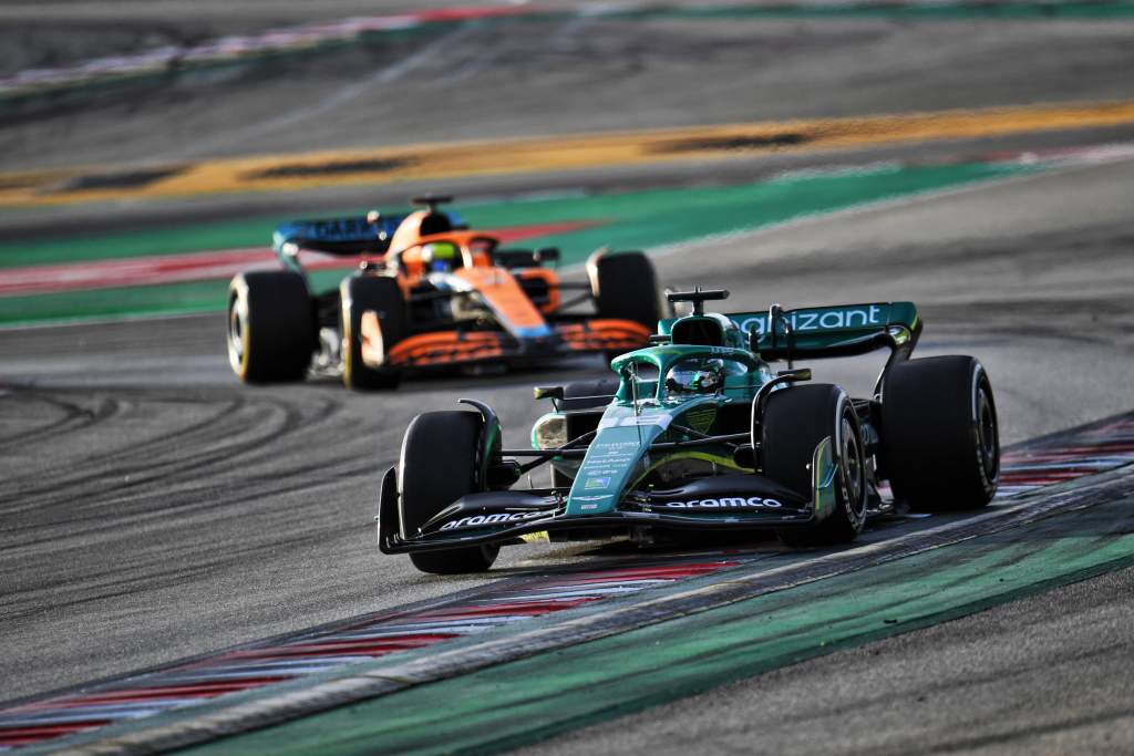 Lance Stroll Aston Martin F1 Barcelona