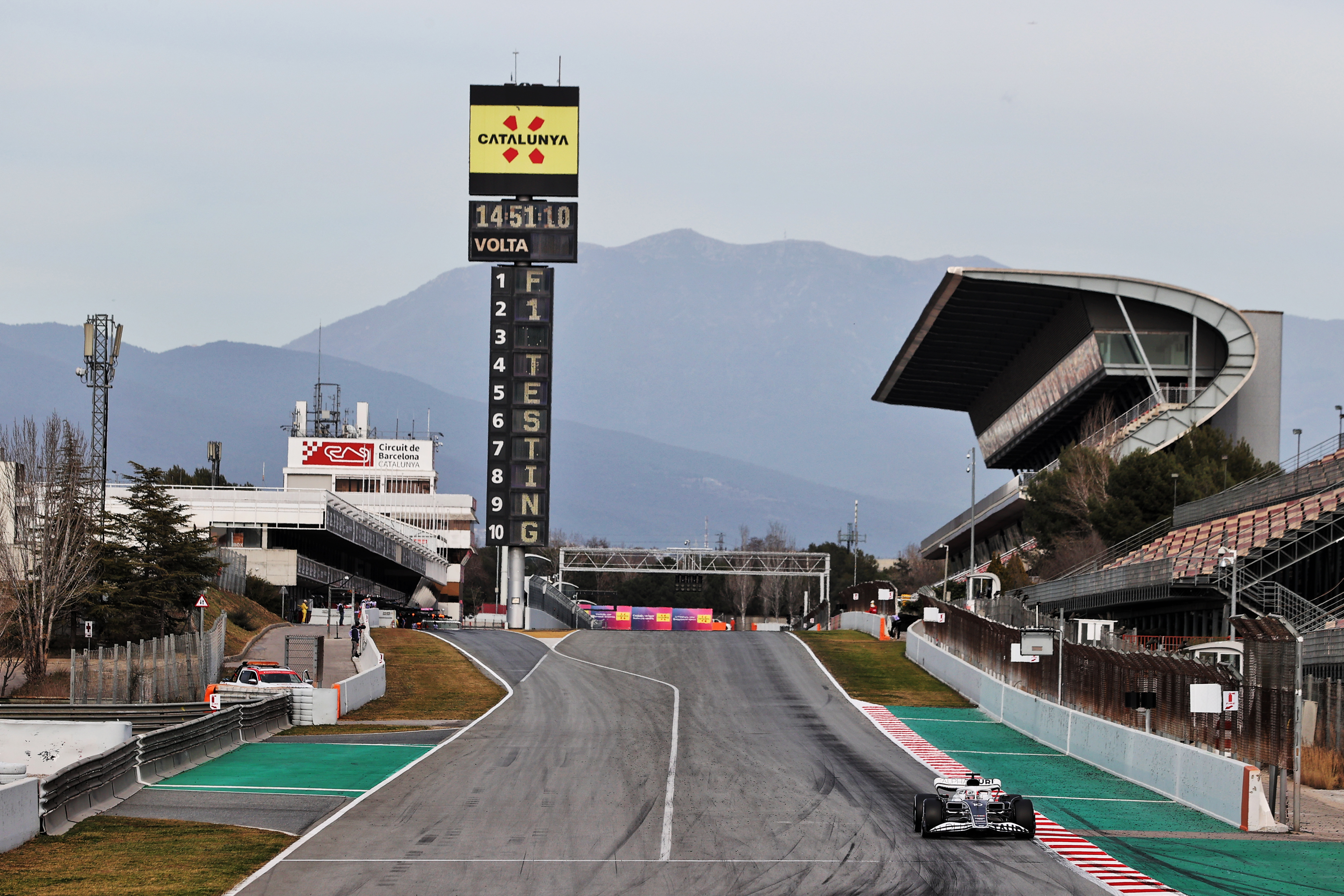 Motor Racing Formula One Testing Test One Day 2 Barcelona, Spain