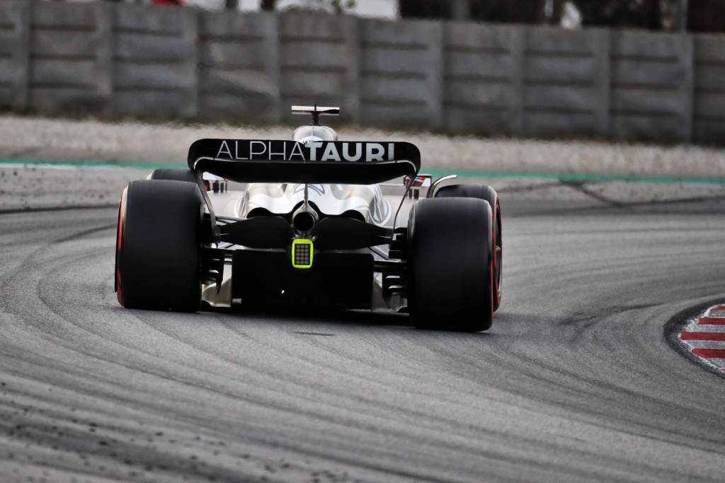 Pierre Gasly AlphaTauri F1 Barcelona test