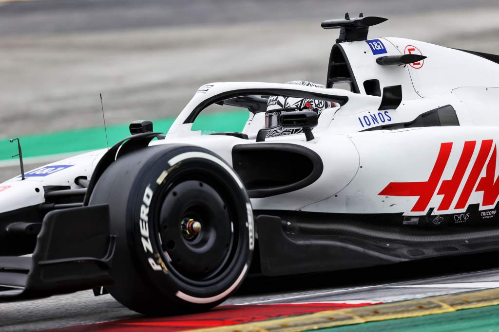 Nikita Mazepin Haas F1 Barcelona test