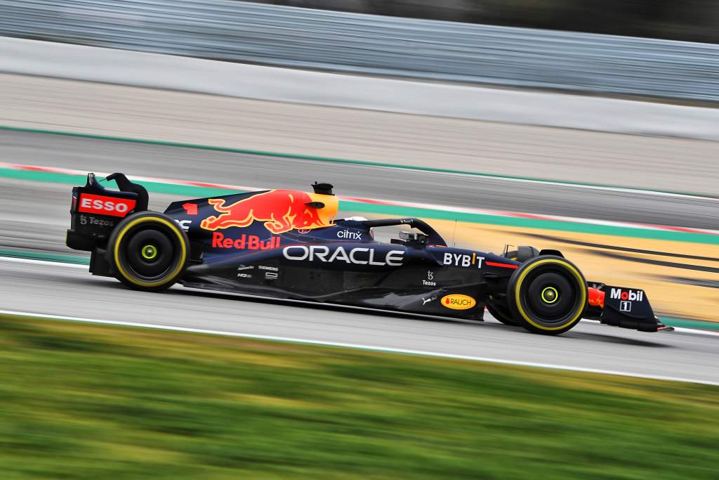 Max Verstappen Red Bull Barcelona F1 test