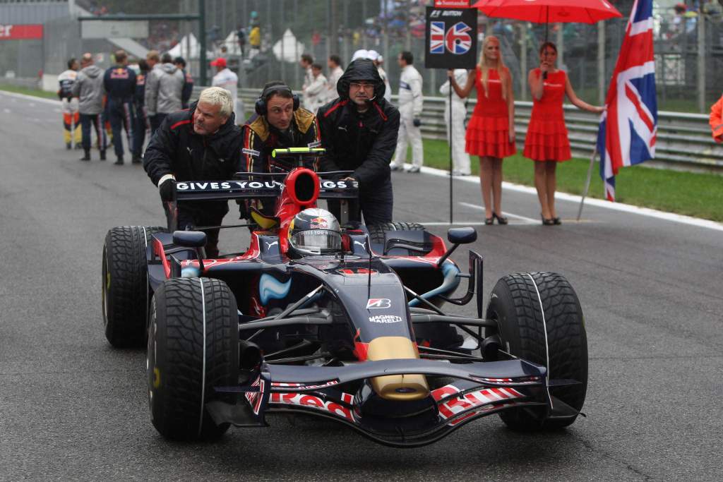 Sebastian Vettel Toro Rosso F1