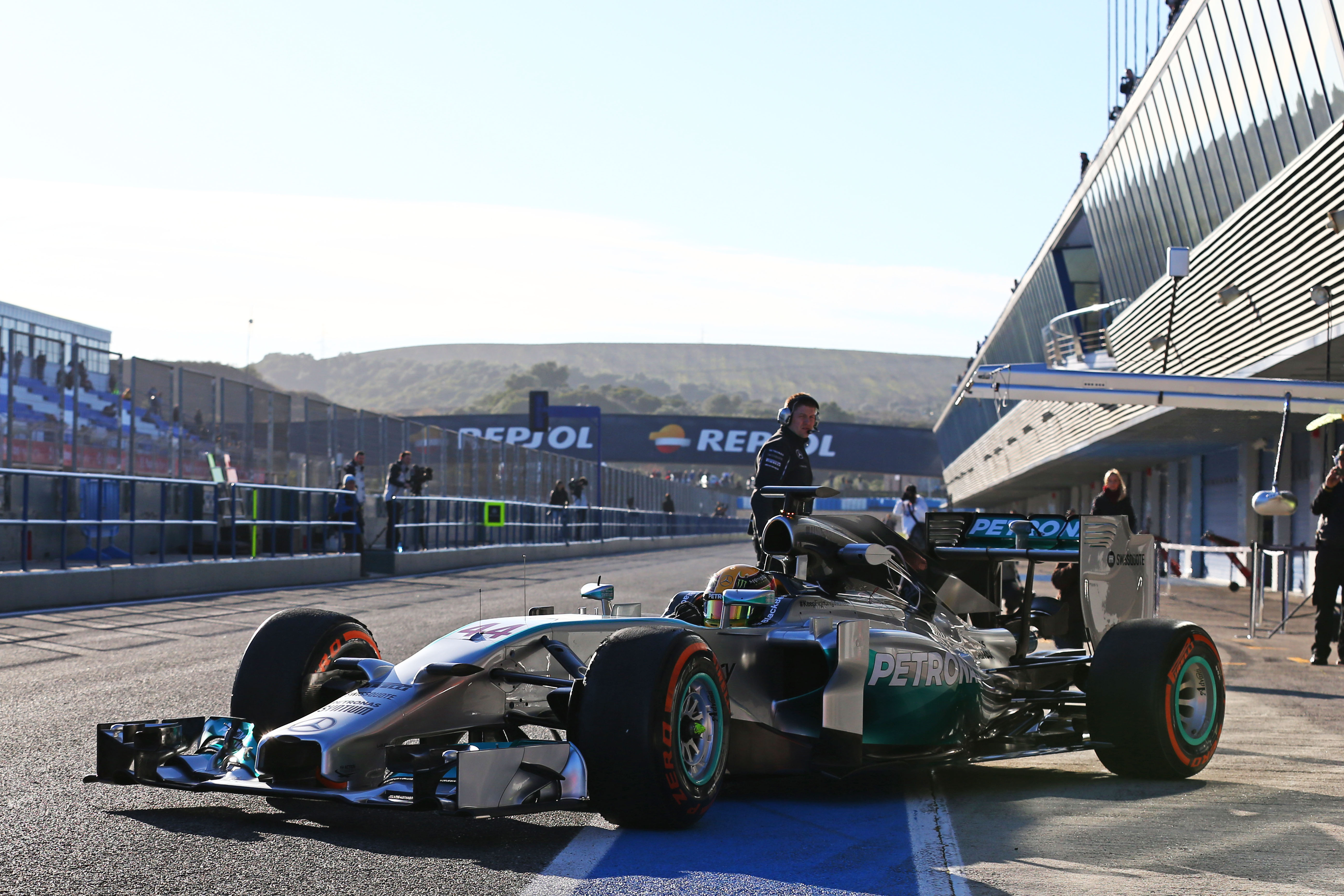 Motor Racing Formula One Testing Day 3 Jerez, Spain