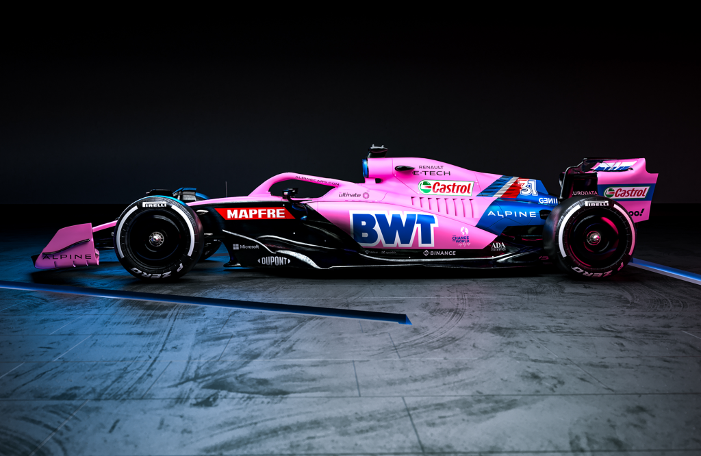 Alpine to run ‘flipped’ pink livery in two F1 2022 races