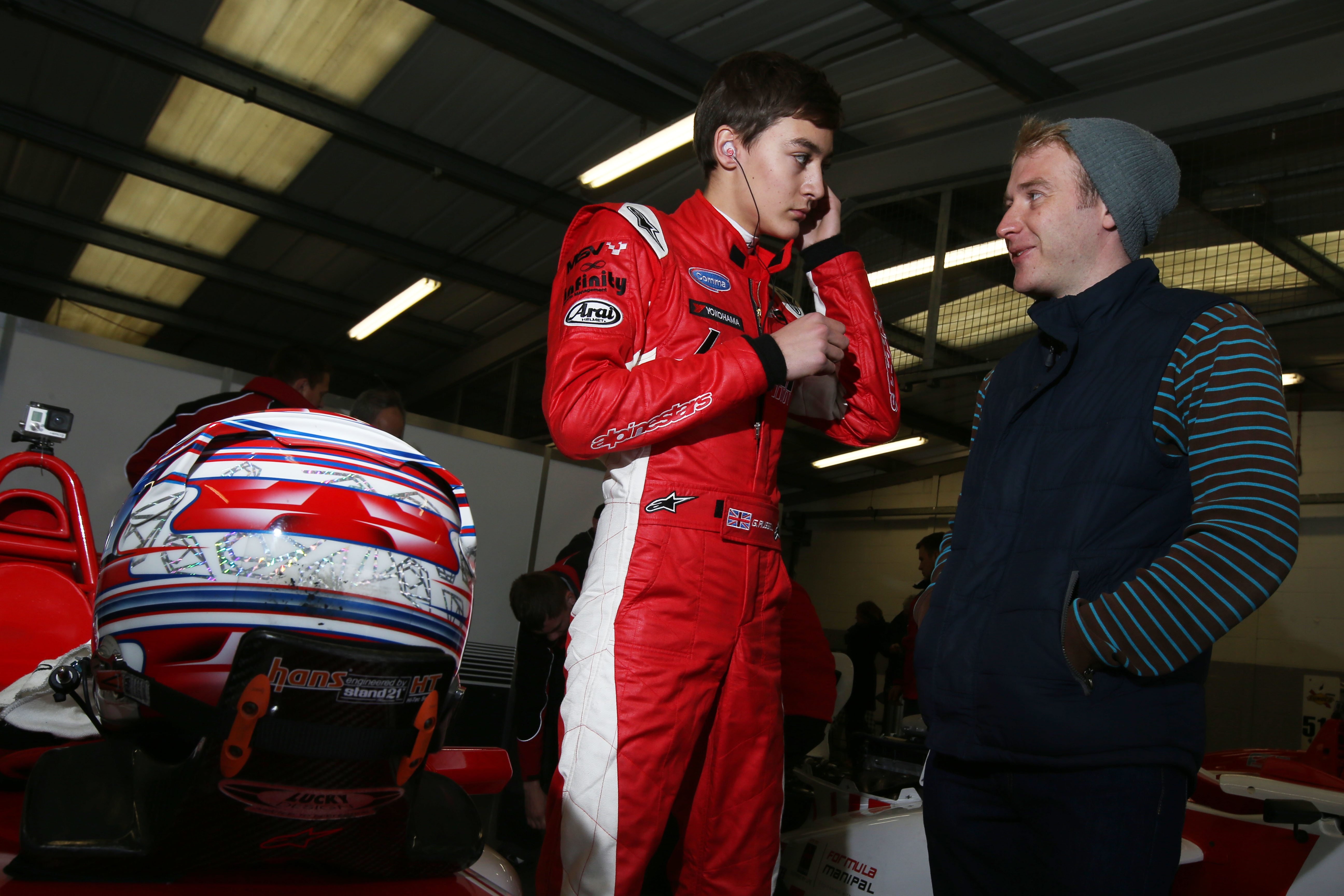 George Russell (gbr) Lanan Racing Brdc F4