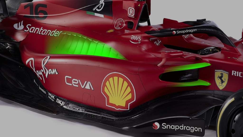 Ferrari F1 sidepod