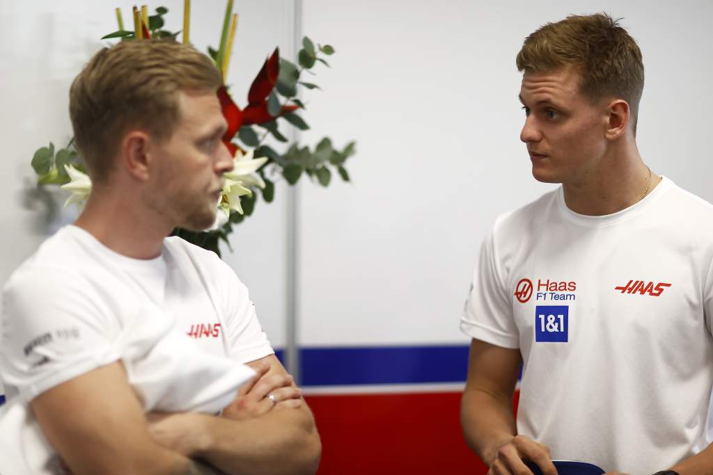 Kevin Magnussen Mick Schumacher Haas F1