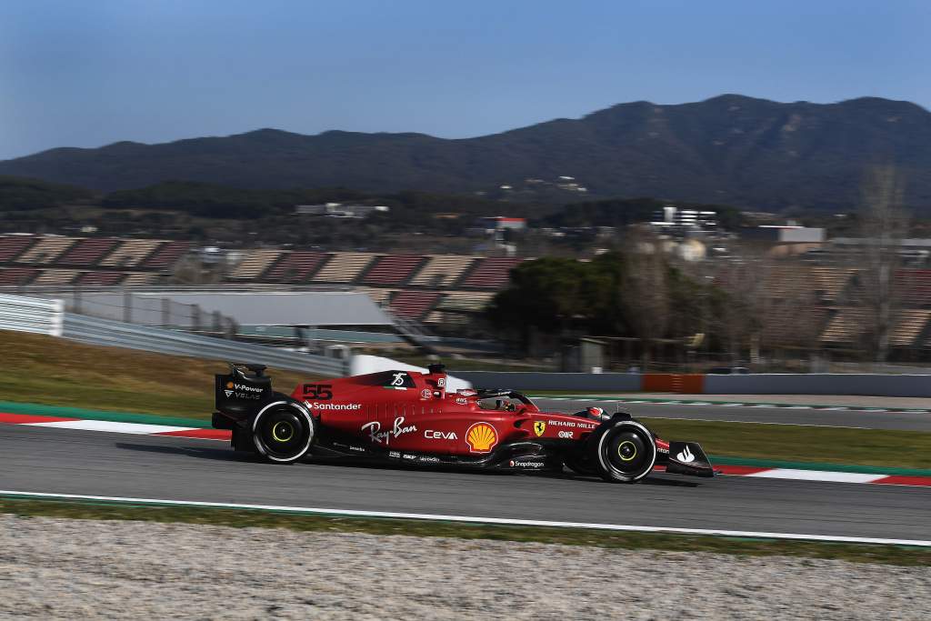 Ferrari F1 Barcelona test